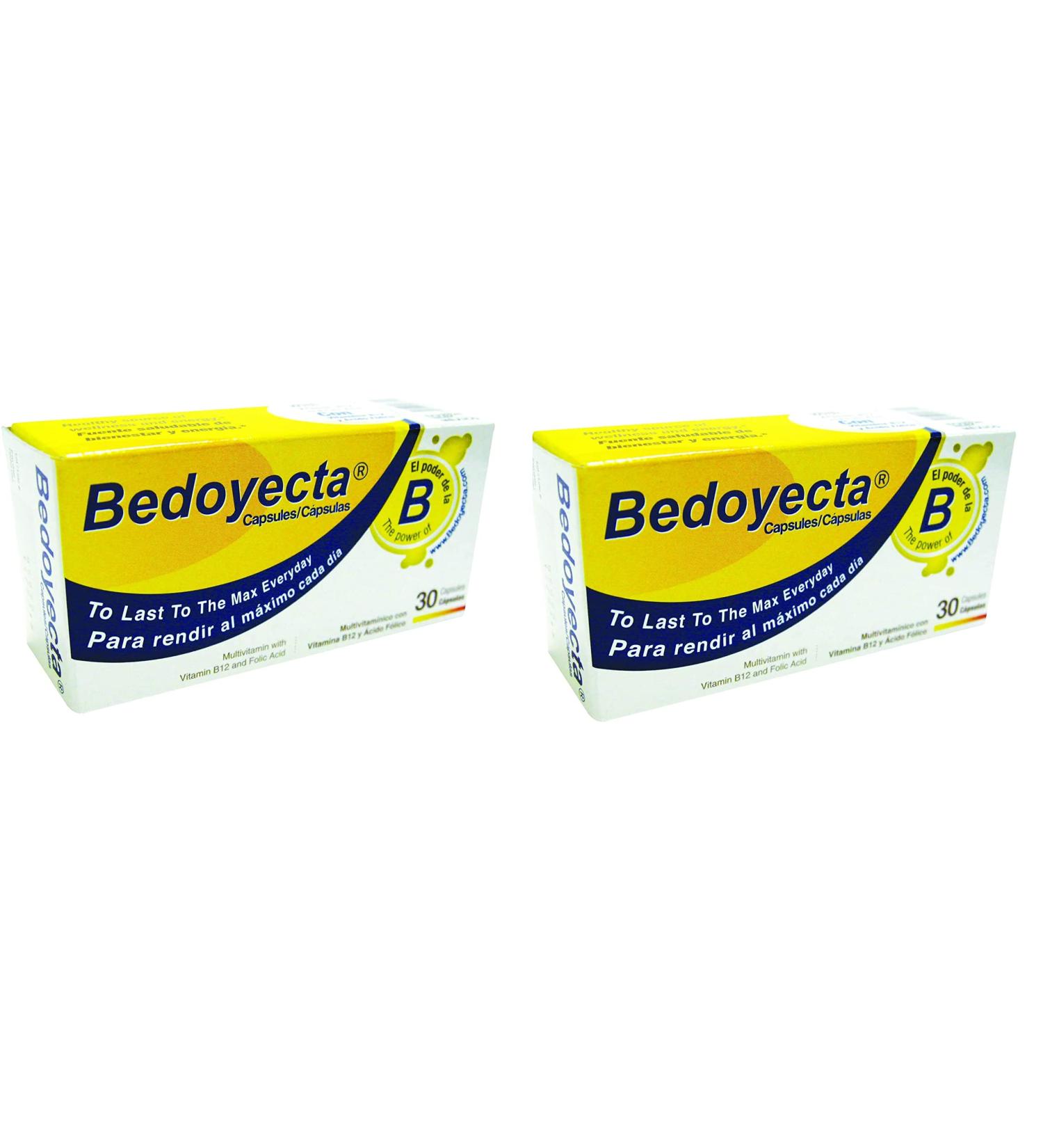 Bedoyecta Multivitaminico Multivitamins 30 Capsules (2Pack)(Total:60Caps)