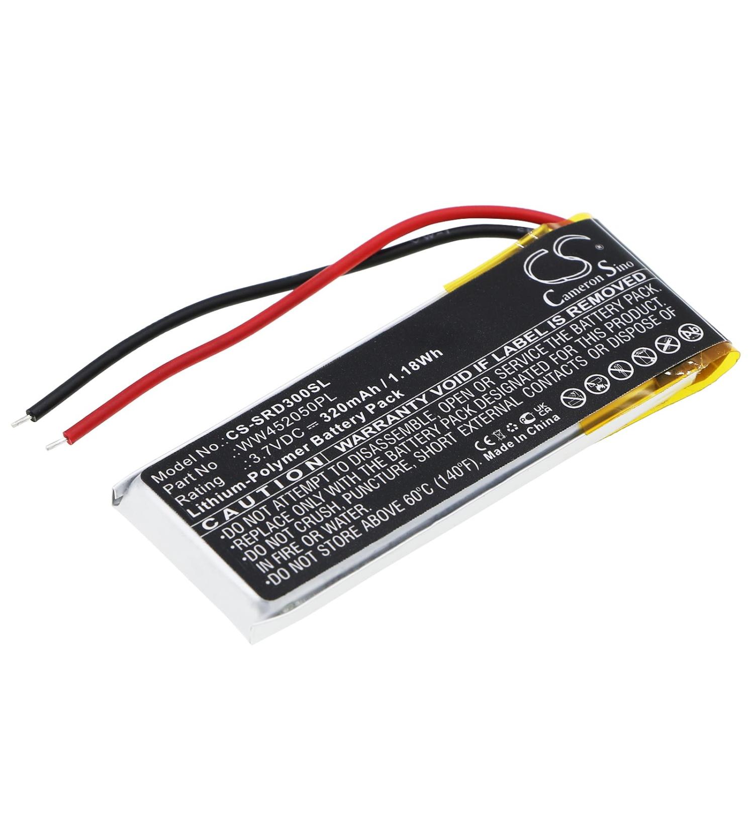 320mAh Battery Compatible with Q3 Q1 - WW452050PL_C | International Shipping Available - Buy Online on GoSupps.com