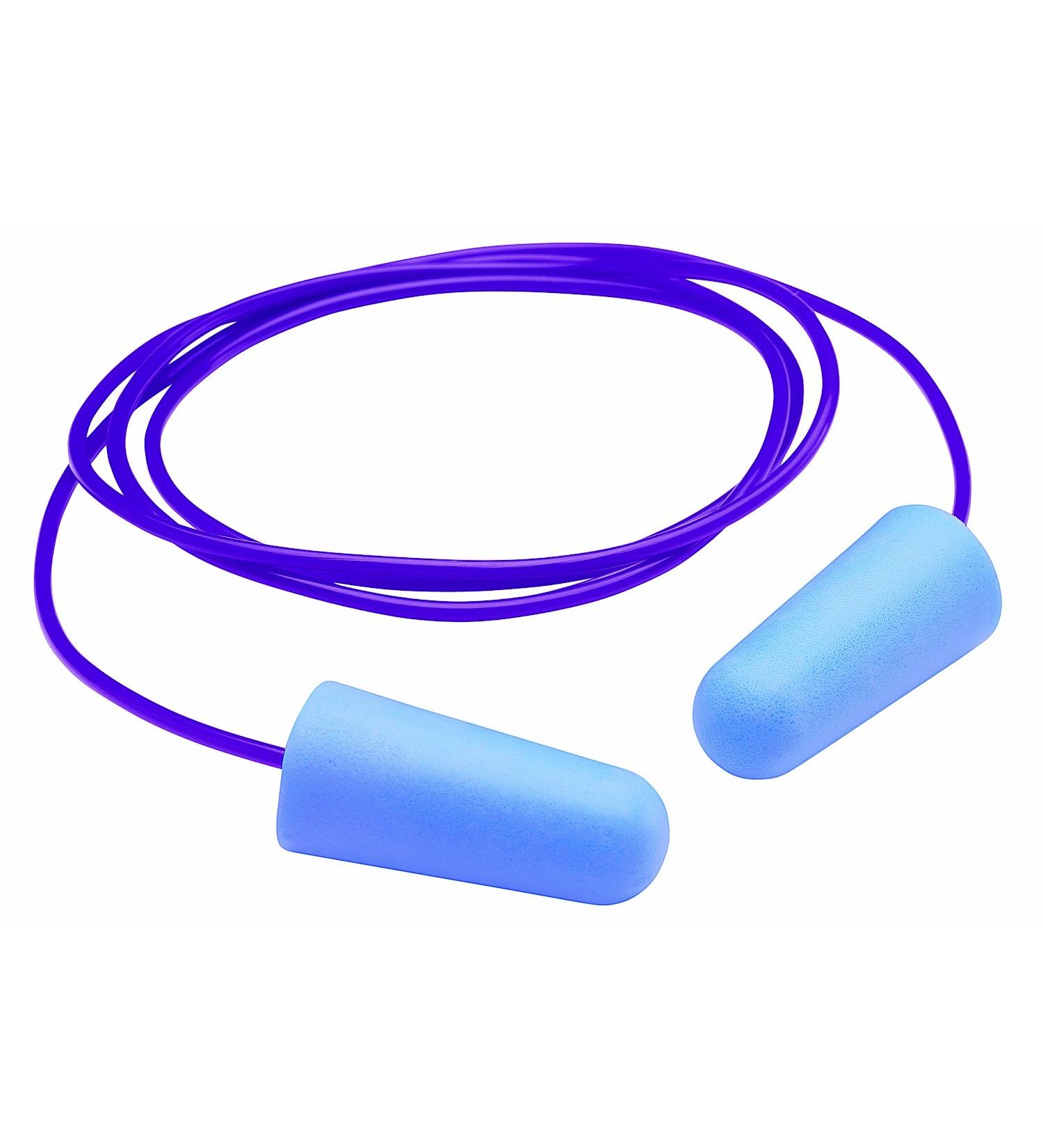 Gateway Safety GloPlugz Foam Corded Ear Plugs 100 Pair/box