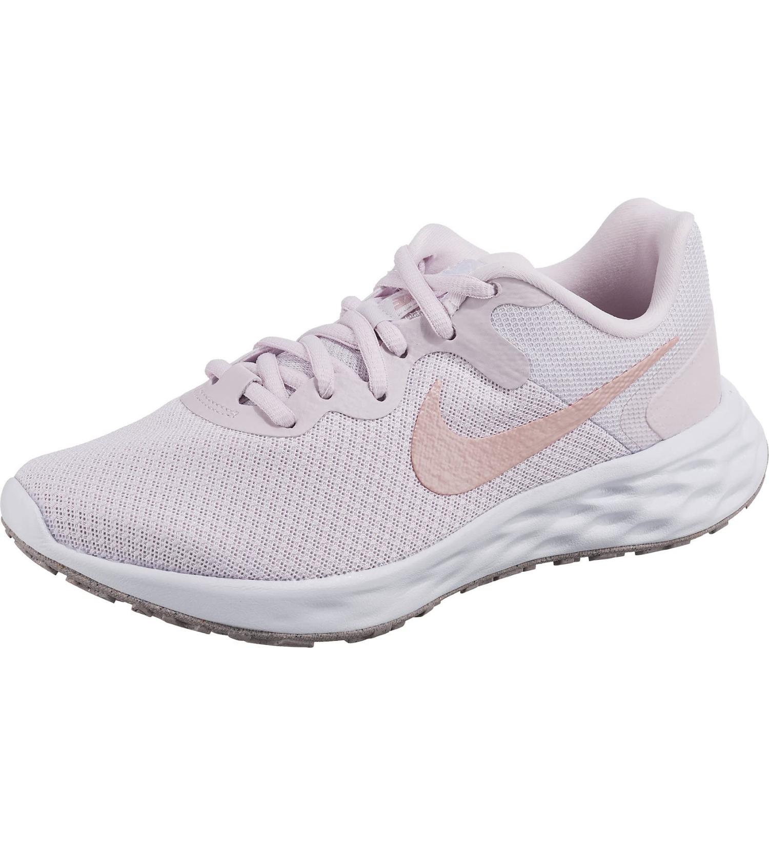 Nike Women's Revolution 6 Next Nature Sneakers - 38 EU - Lt Violet Champagne White | International Shipping Available - Buy Online on GoSupps.com