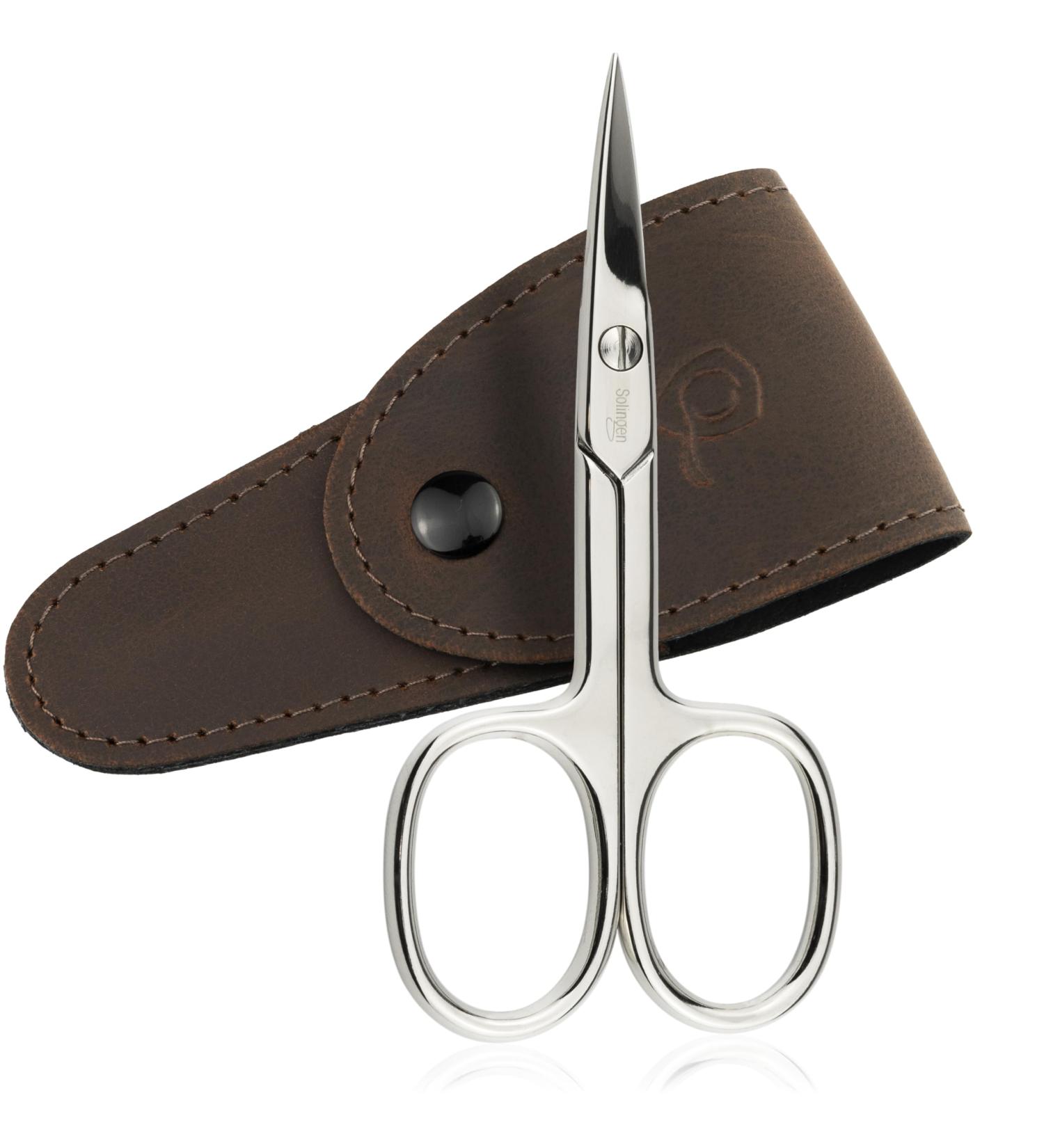 Marqus Nail Scissors from Solingen - Straight Blade for Precise Fingernail & Toenail Cutting | Includes Protective Case - Buy Online on GoSupps.com