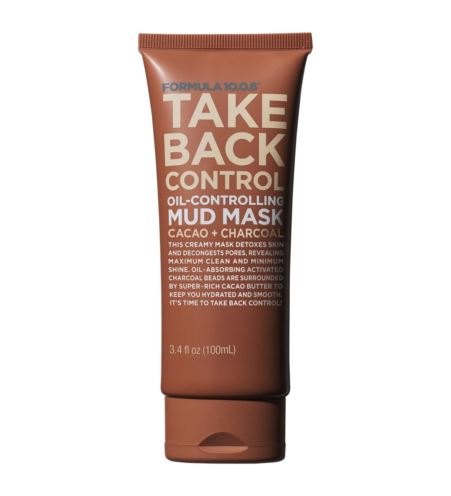 Buy FORMULA 10.0.6 Take Back Control Mud Mask - Oil-Controlling Detoxifying Vegan & Cruelty-Free Skin Care - 3.4 Fl Oz International Shipping - Buy Online on GoSupps.com
