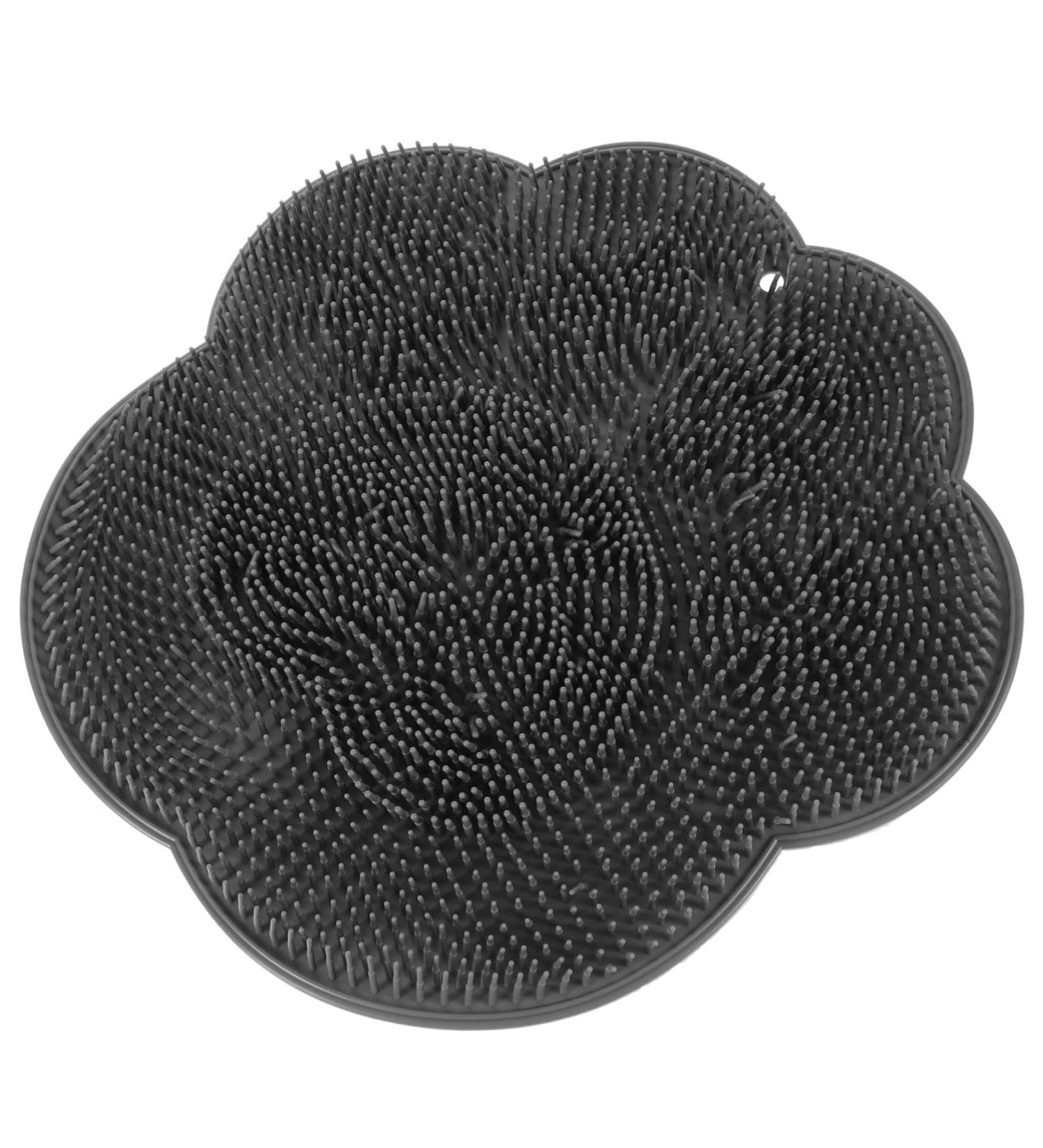 Healeved Lazy Back Rub Pad Foot Scrubber Shower Mat Wall Back Scrubber for Shower Mat for Massage - Buy Online on GoSupps.com
