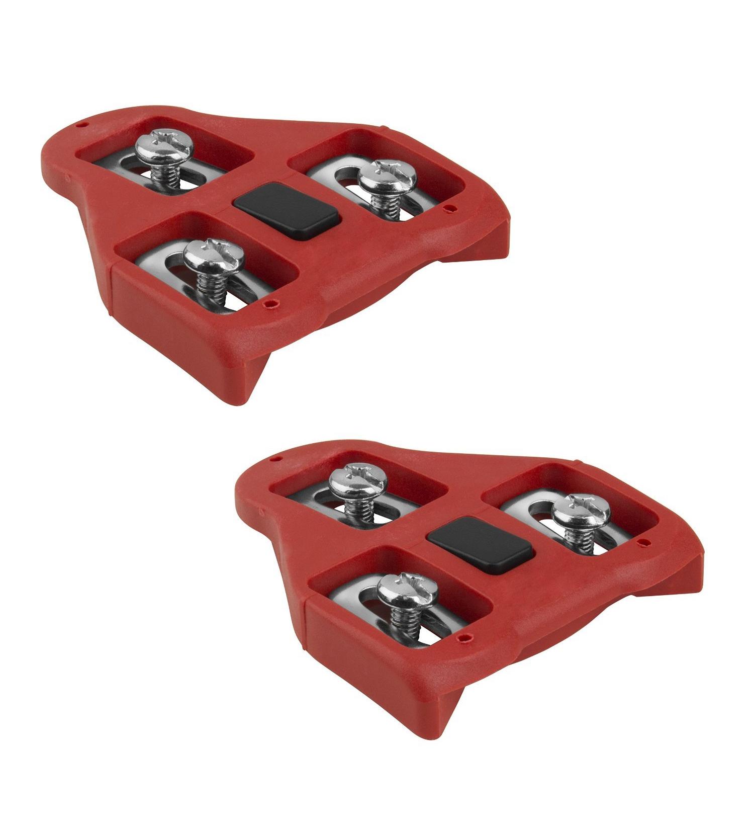BV Bike Cleats Set - Compatible with Look Delta & Peloton, 9 Degree Float, Indoor & Road Cycling - 1 Pair - Buy Online on GoSupps.com