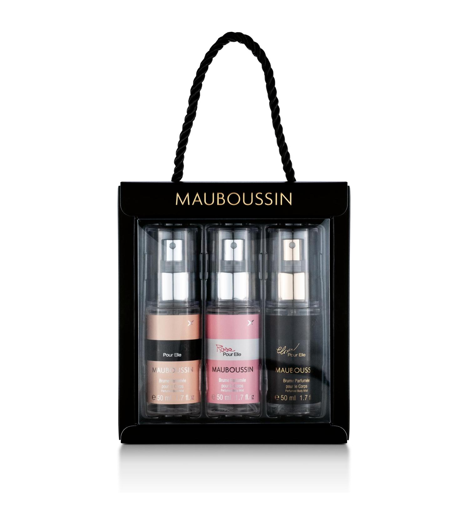 Mauboussin - Pour Elle Body Mist Set : Pour Elle Mist 50ml (1.7 Fl Oz) Elixir Pour Elle Mist 50ml (1.7 Fl Oz) & Rose Pour Elle Mist 50ml (1.7 Fl Oz) - Buy Online on GoSupps.com