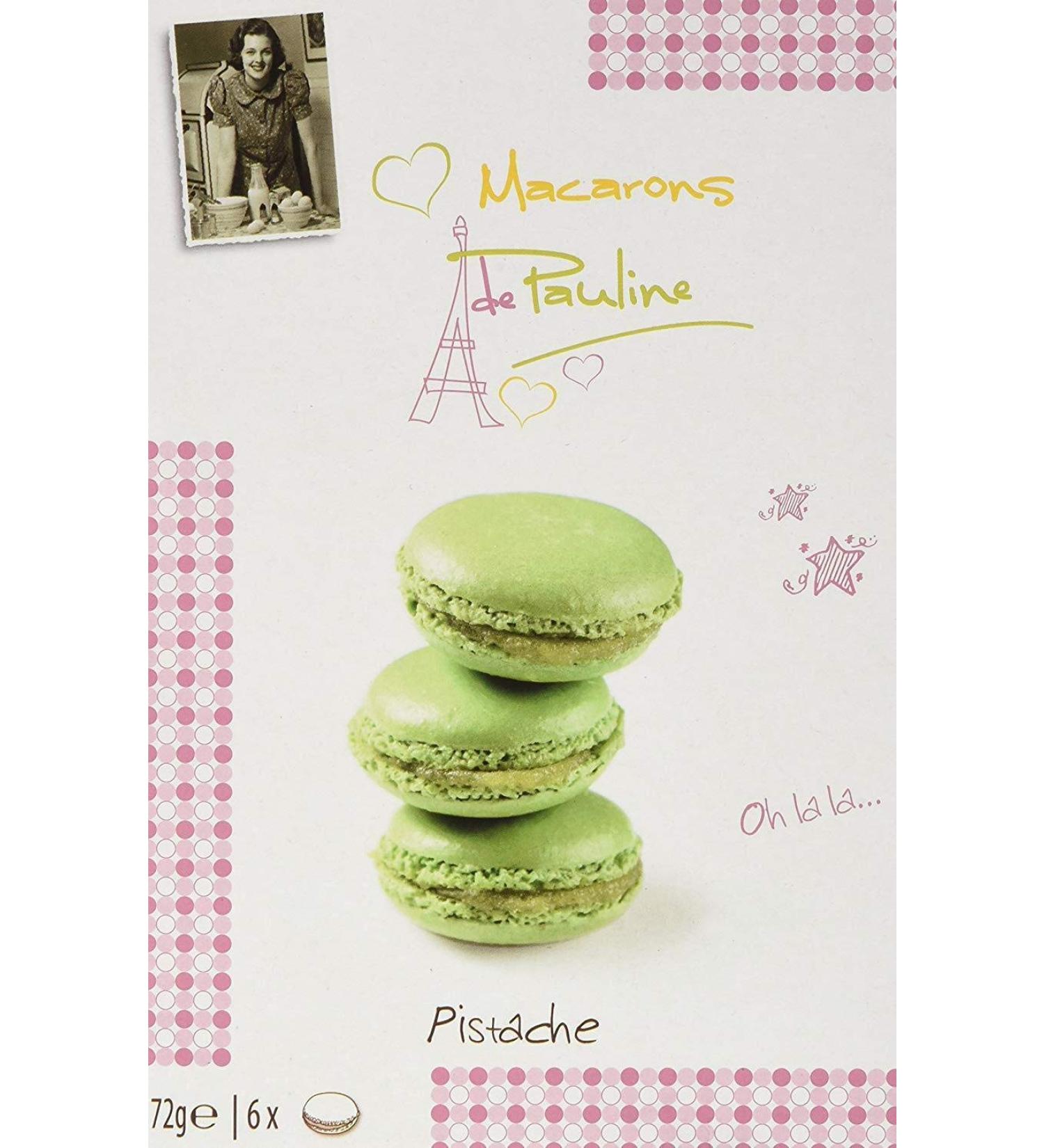 Pauline Pistachio macaroons 72g (1x72g) - Buy Online on GoSupps.com