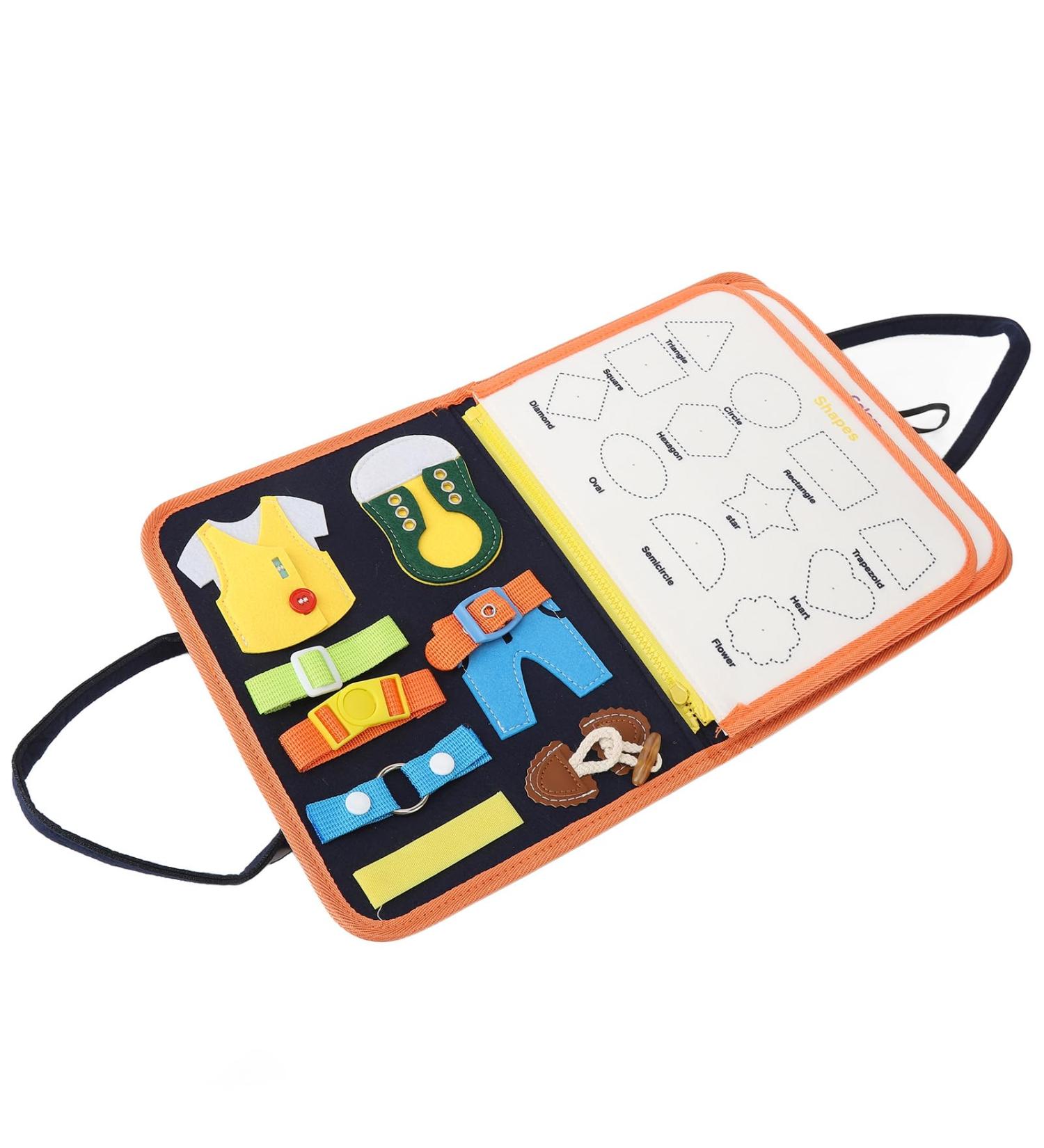 Alzheimer Sensory Blanket Multi Function Dementia Activities for Anxiety Relief Skill Learning - Buy Online on GoSupps.com