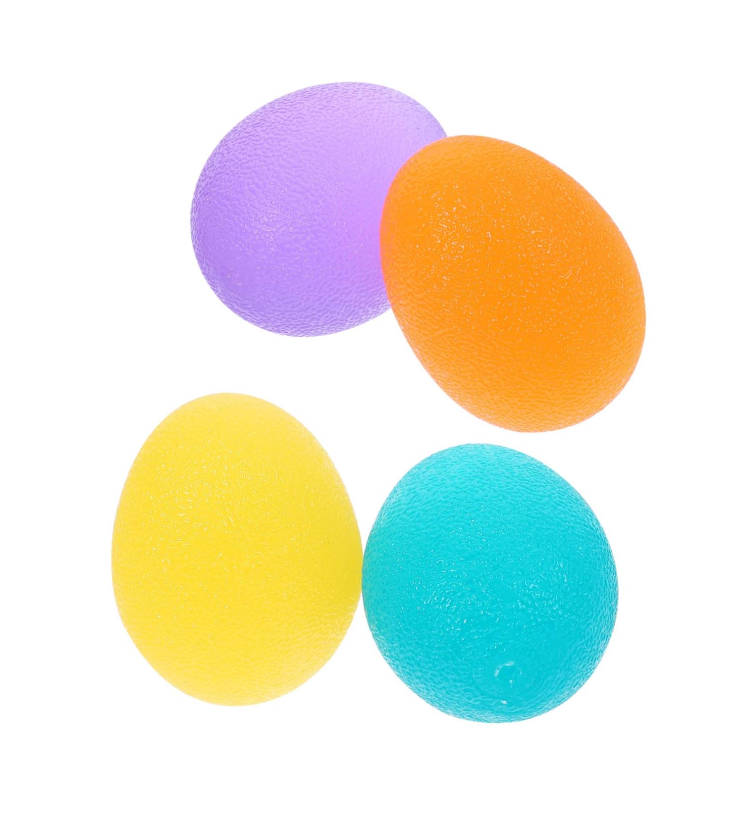 Toddmomy 4-Piece Handle Grip Balls - Hand Strength Training & Massage - Finger Gripper Set for Fitness & Rehabilitation - Buy Online on GoSupps.com