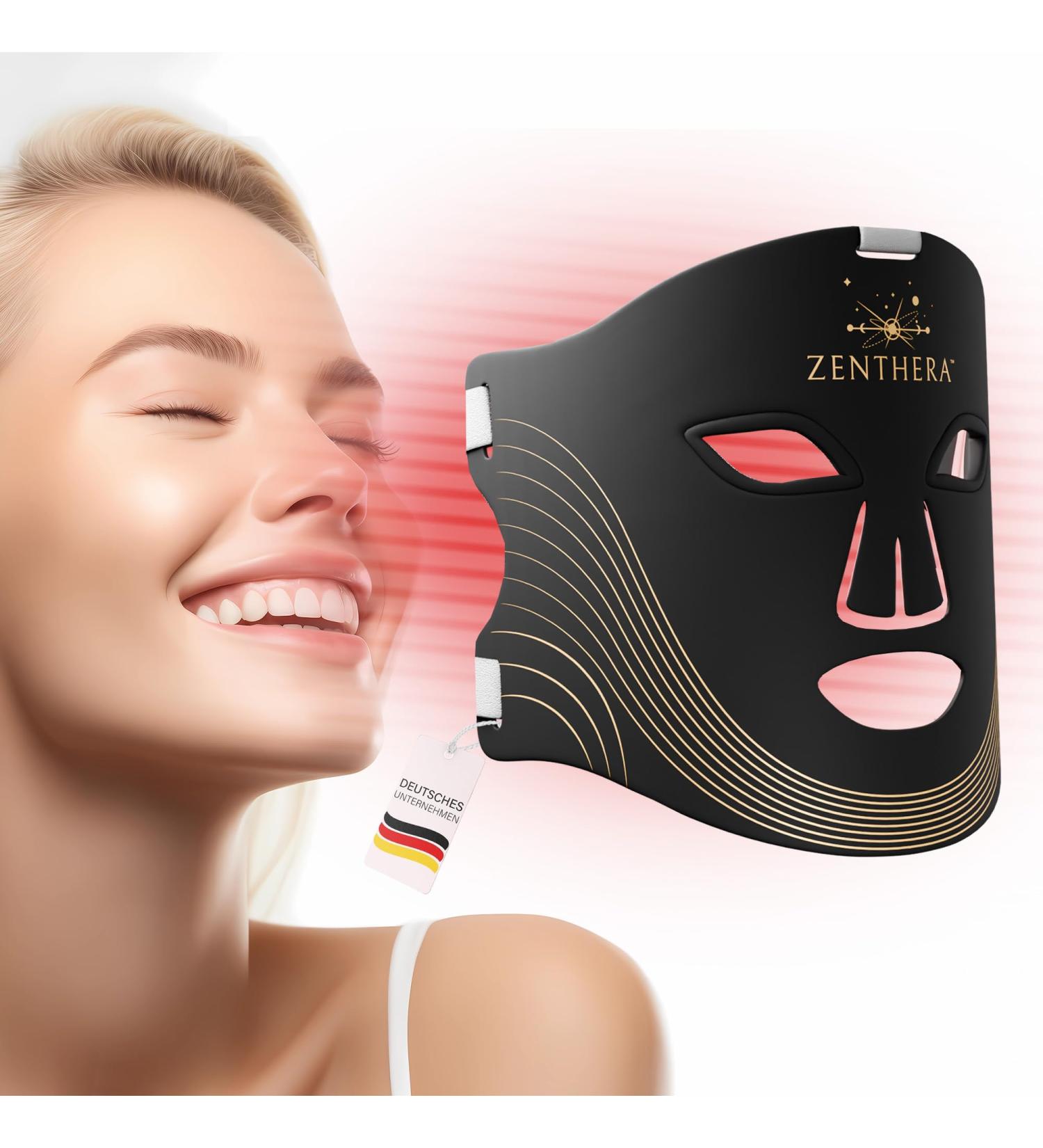 Masque facial LED lumi re rouge th rapie lumineuse 7 couleurs pour le visage et la peau anti- ge r duction des rides et rajeunissement de la peau pour tous types de peau usage domestique - Buy Online on GoSupps.com