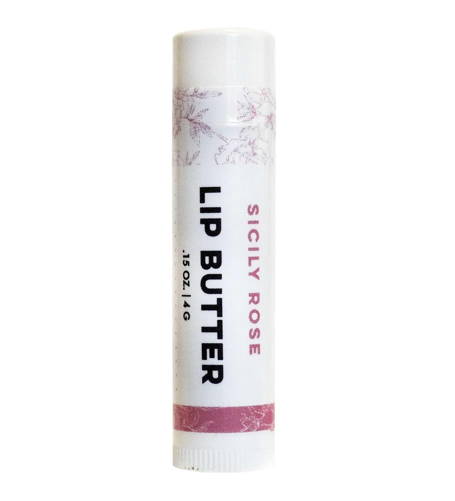 Buy Sicily Rose Tinted Lip Butter | All-Natural Organic Formula | Handmade in USA | International Shipping - Buy Online on GoSupps.com