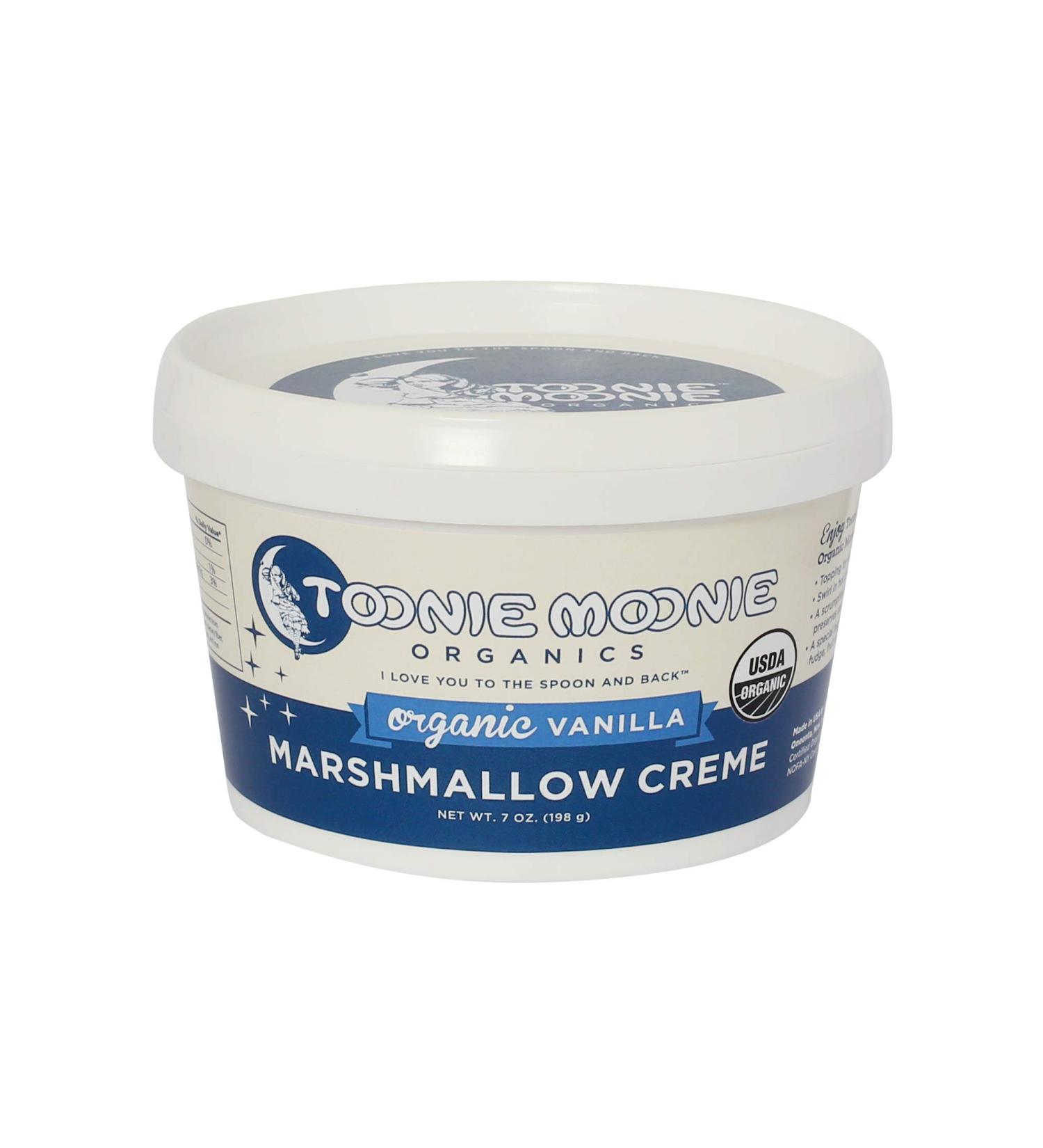 Toonie Moonie Organics | Organic Marshmallow Creme 7oz - Buy Online on GoSupps.com