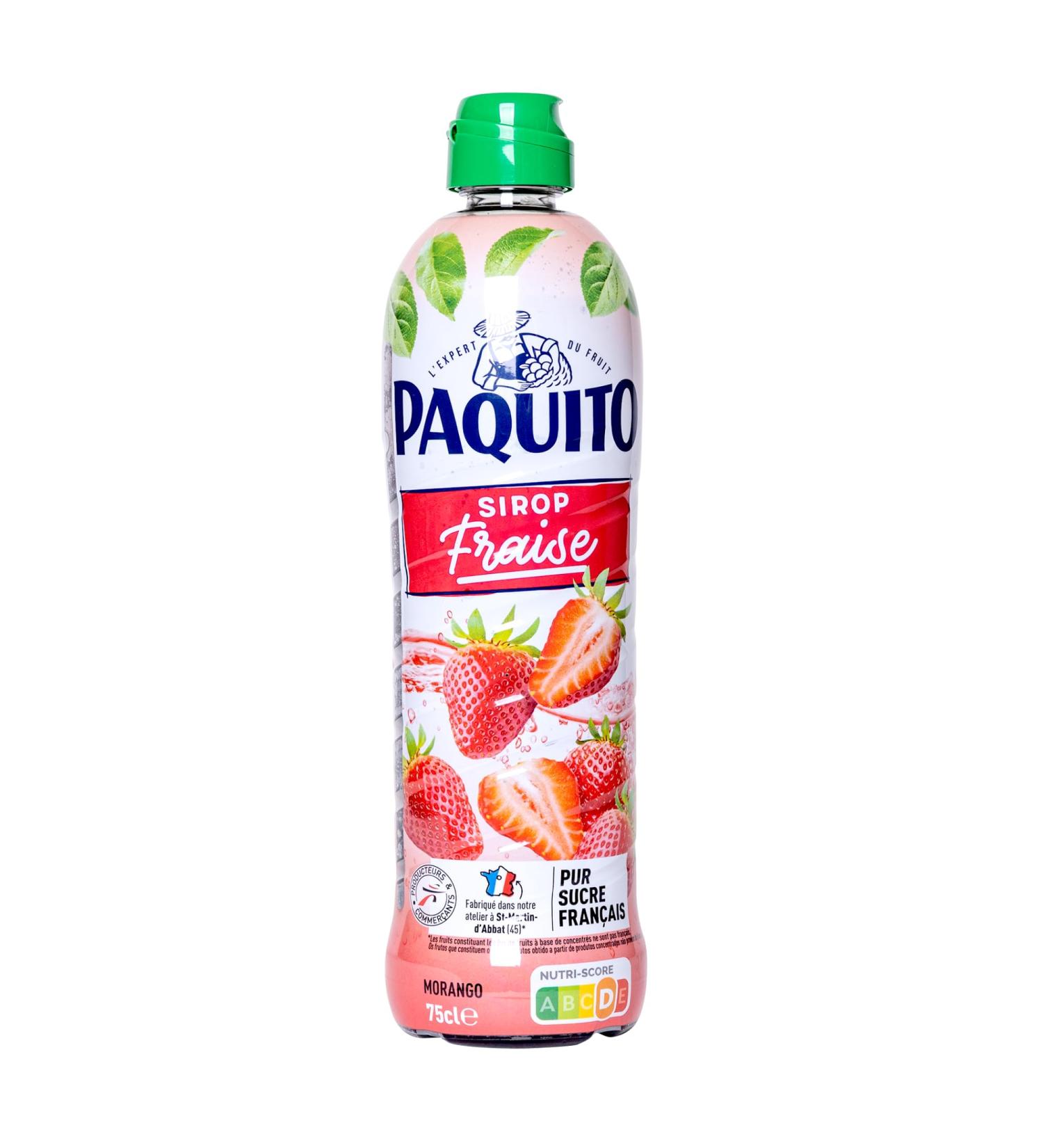 Paquito Strawberry Syrup 750 Grams - Buy Online on GoSupps.com