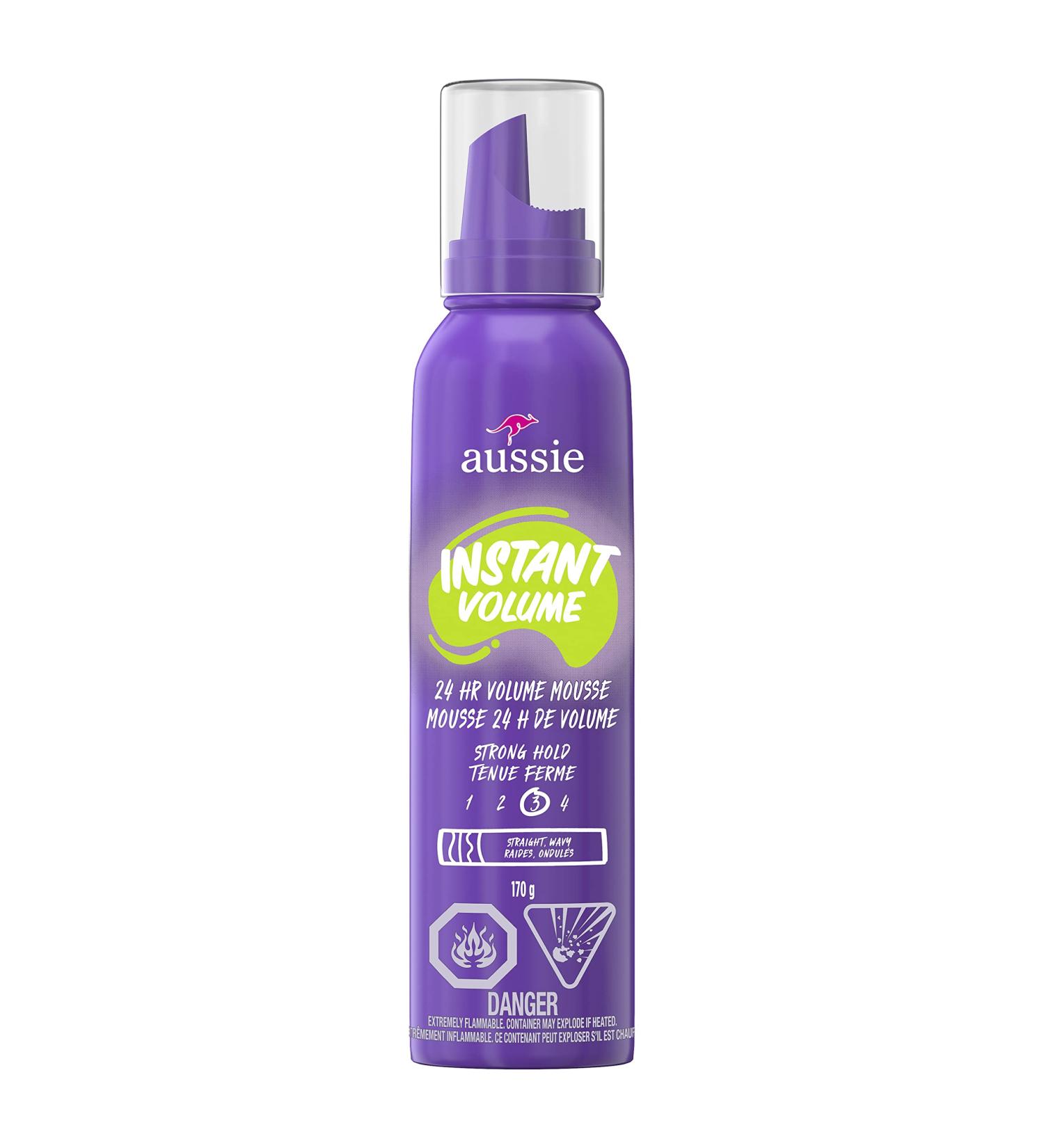 Aussie Instant Volume Mousse 24-hour Volume Mousse 170G - Buy Online on GoSupps.com