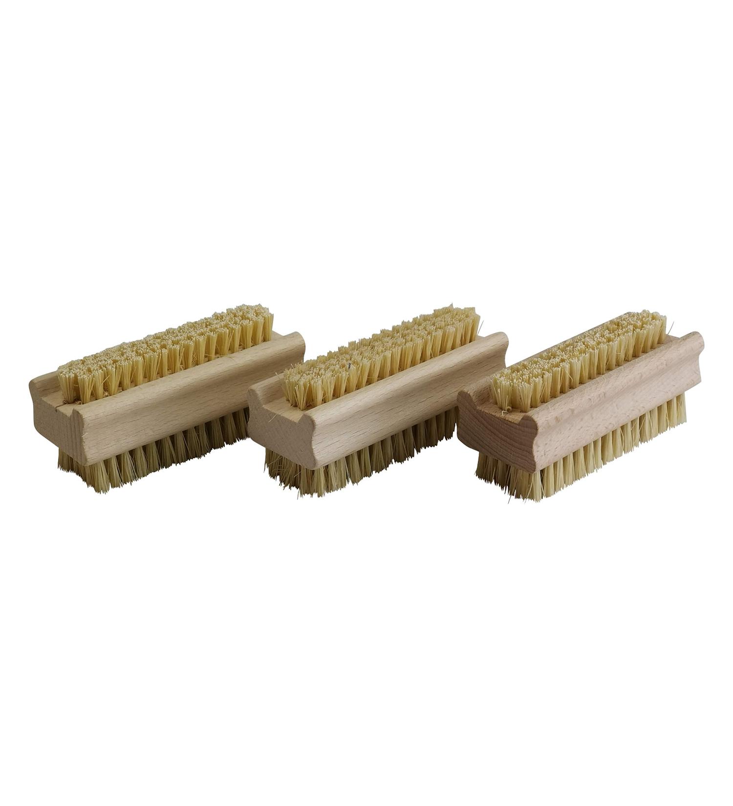 B mag 3 pieces of hand brush wood-fibre