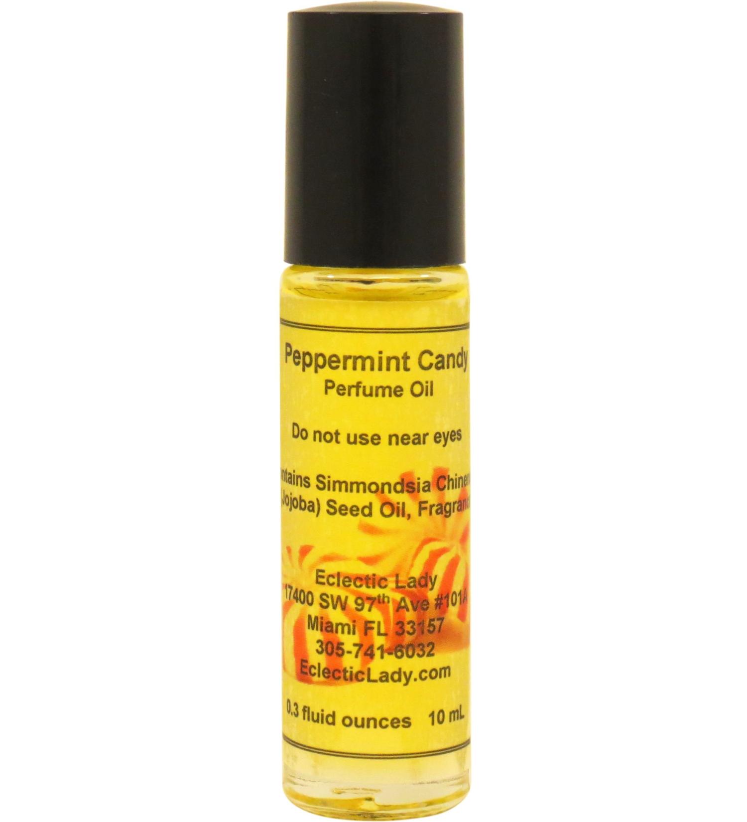 Peppermint Candy Perfume Oil 0.3 Oz Portable Roll-On Fragrance with Long-Lasting Scent Delightful Essential Oils and Jojoba Oil For Daily Use 0.3 Fl Oz (Pack of 1) - Buy Online on GoSupps.com