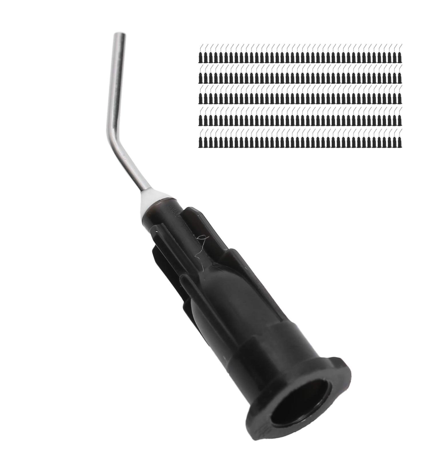 200pcs Bent Needle Tip Syringe - Flowing Teeth Cleaning Supply & Individual Care Accessories for Optimal Oral Hygiene - Buy Online on GoSupps.com
