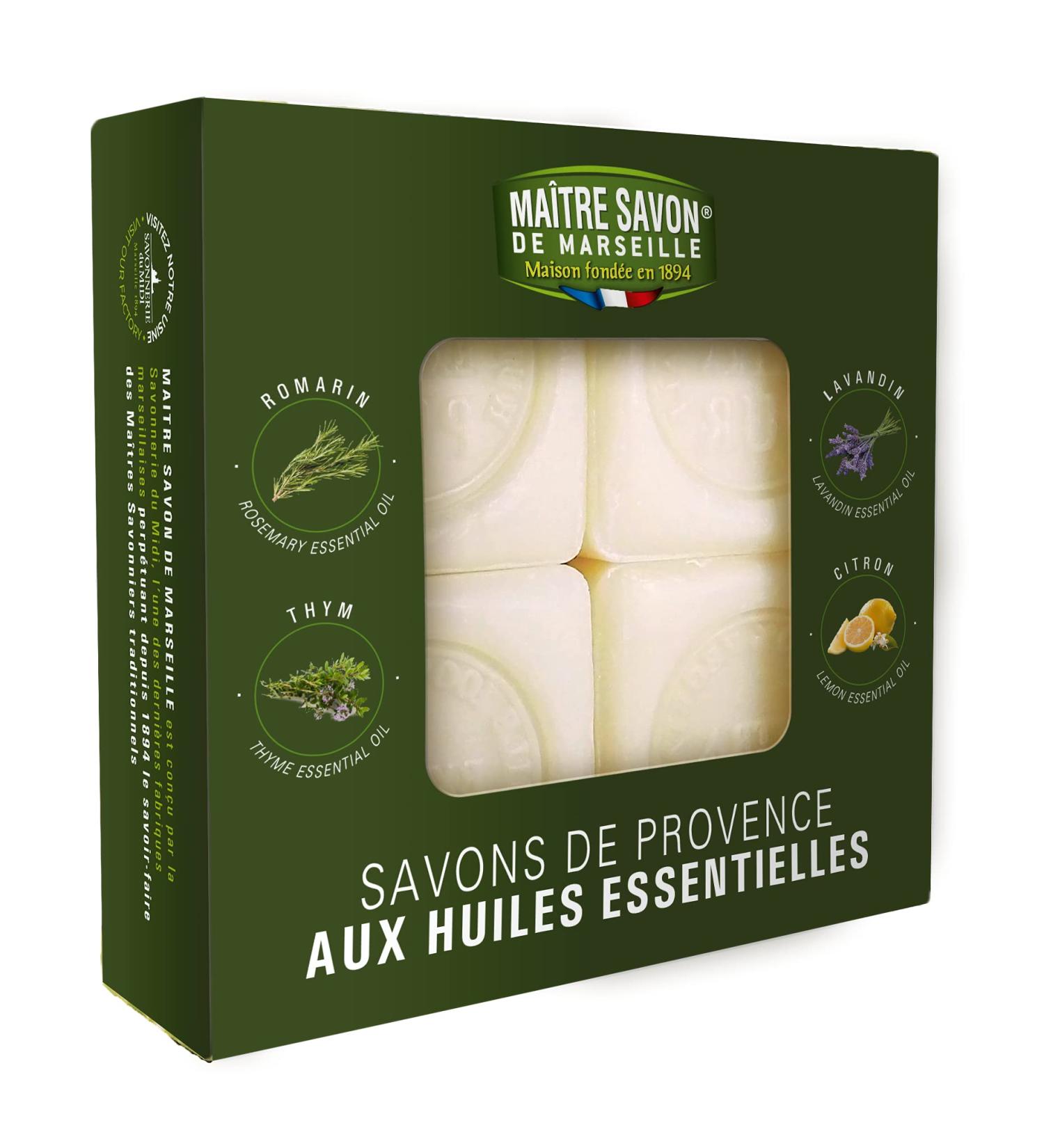 Buy 4 Provence Soaps Gift Set - 400g (14.1 oz) | Luxurious International Shipping - Buy Online on GoSupps.com