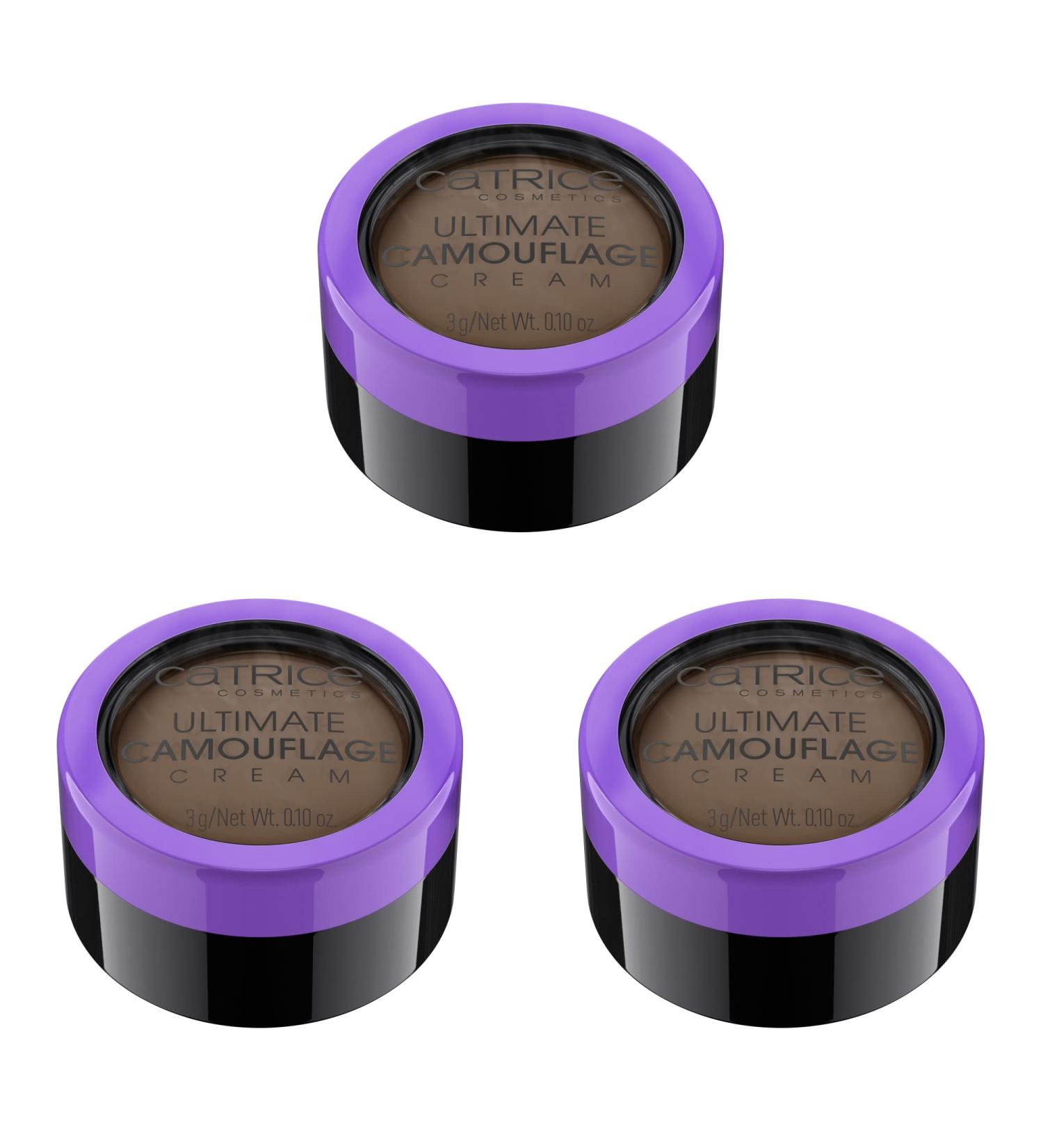 Catrice Ultimate Camouflage Cream - 3 Pack (3x3g) Concealer in Deep Mocha No. 098 | Non-Comedogenic Makeup for Flawless Coverage - Buy Online on GoSupps.com
