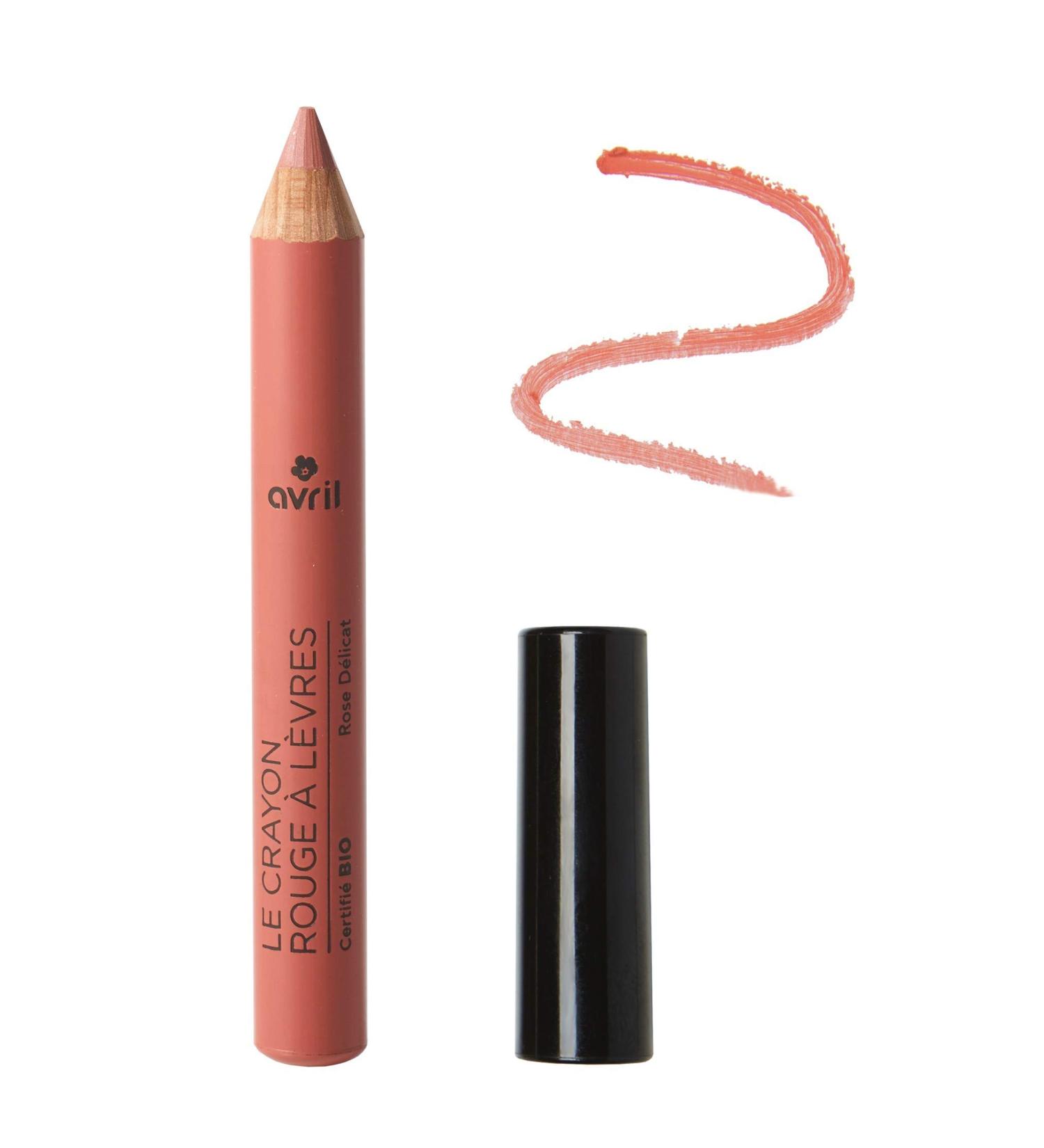 Avril Crayon Lipstick Rose Delicate - 2g | Vegan Natural & Long-lasting International Shipping - Buy Online on GoSupps.com
