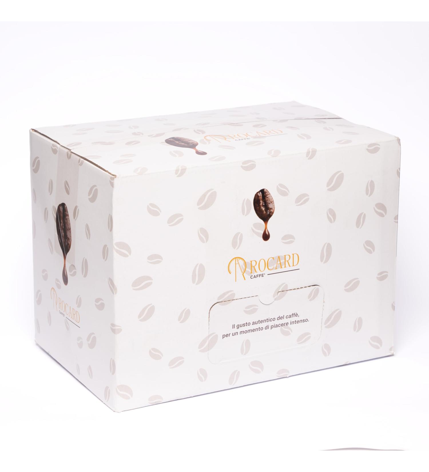 Rocard Coffee Compatible with A Modo Mio* 100 Capsules Selected burn and burned coffee in Italy Classical mix - Buy Online on GoSupps.com