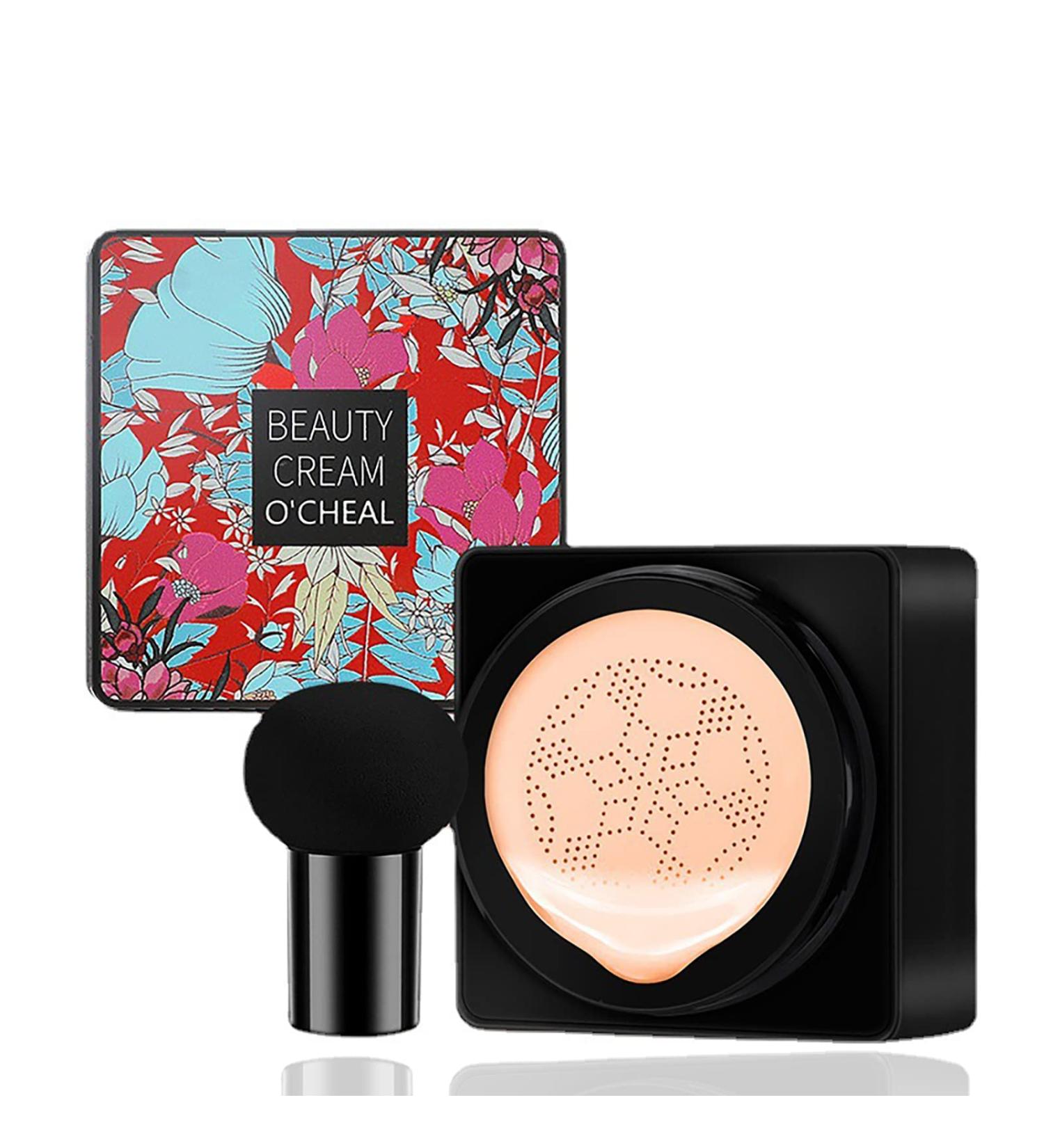 MTUVKGT Mushroom Head Air Cushion CC Cream Foundation - Waterproof BB Cream for Flawless Coverage Natural Concealer & Even Skin Tone (1 Pack) - Buy Online on GoSupps.com