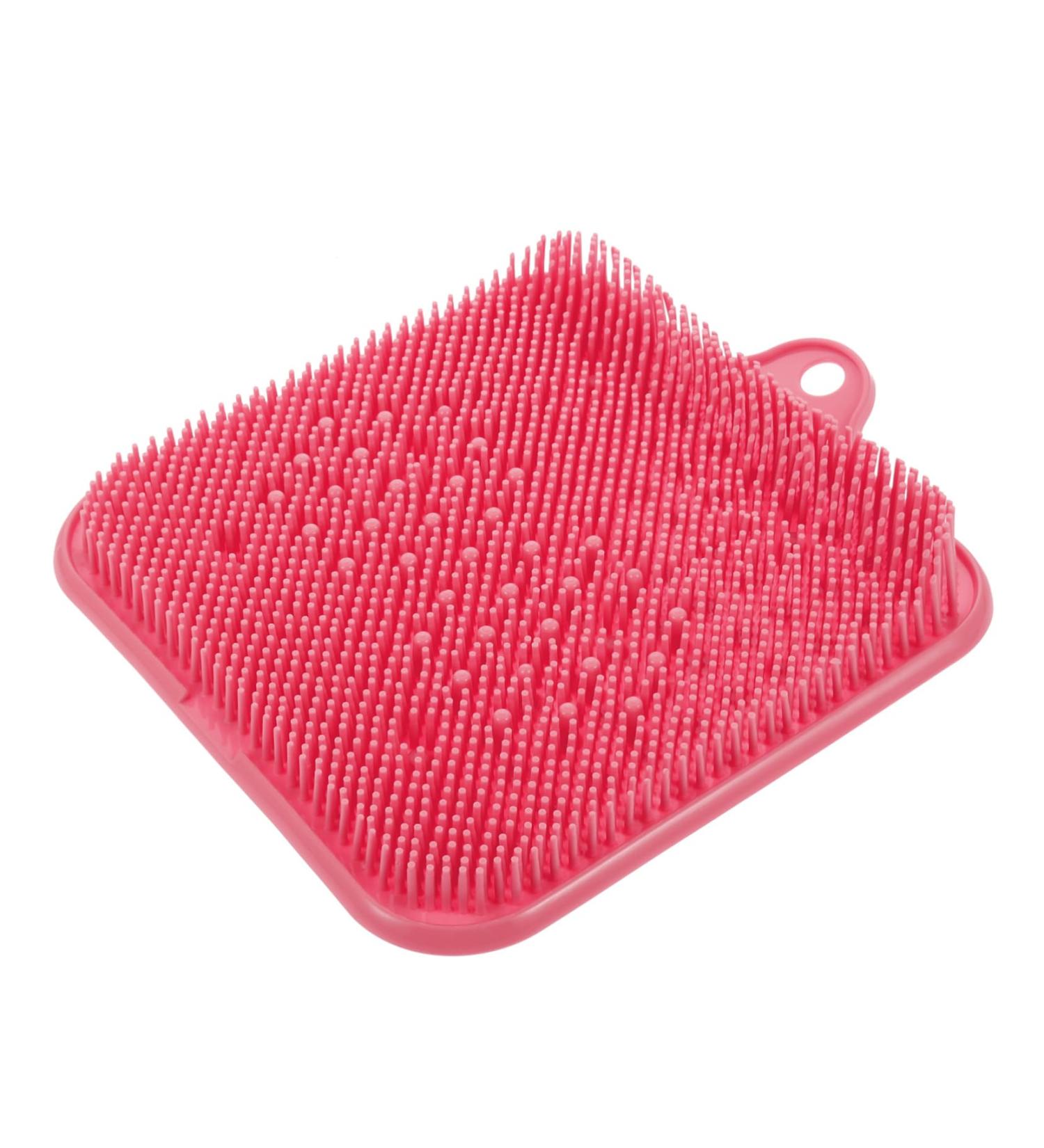 Beaupretty 1st Foot Massage Cushion - Multifunctional Shower Massage Pad & Spa Detergent Foam - 26.5x3x3.5cm Pink Foot Massager for Relaxation - Buy Online on GoSupps.com