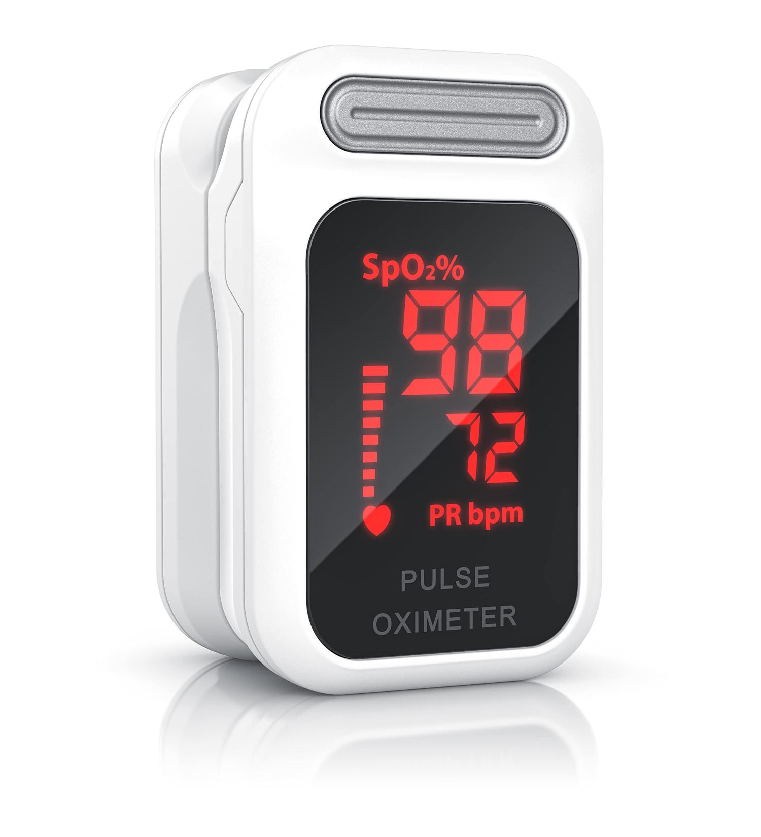 Buy Medicinalis Pulsoximeter - Accurate Finger Pulse Oximeter with Heart Rate & SPO2 Display - OLED One Touch Operation Long Battery Life - International Shipping Available - Buy Online on GoSupps.com