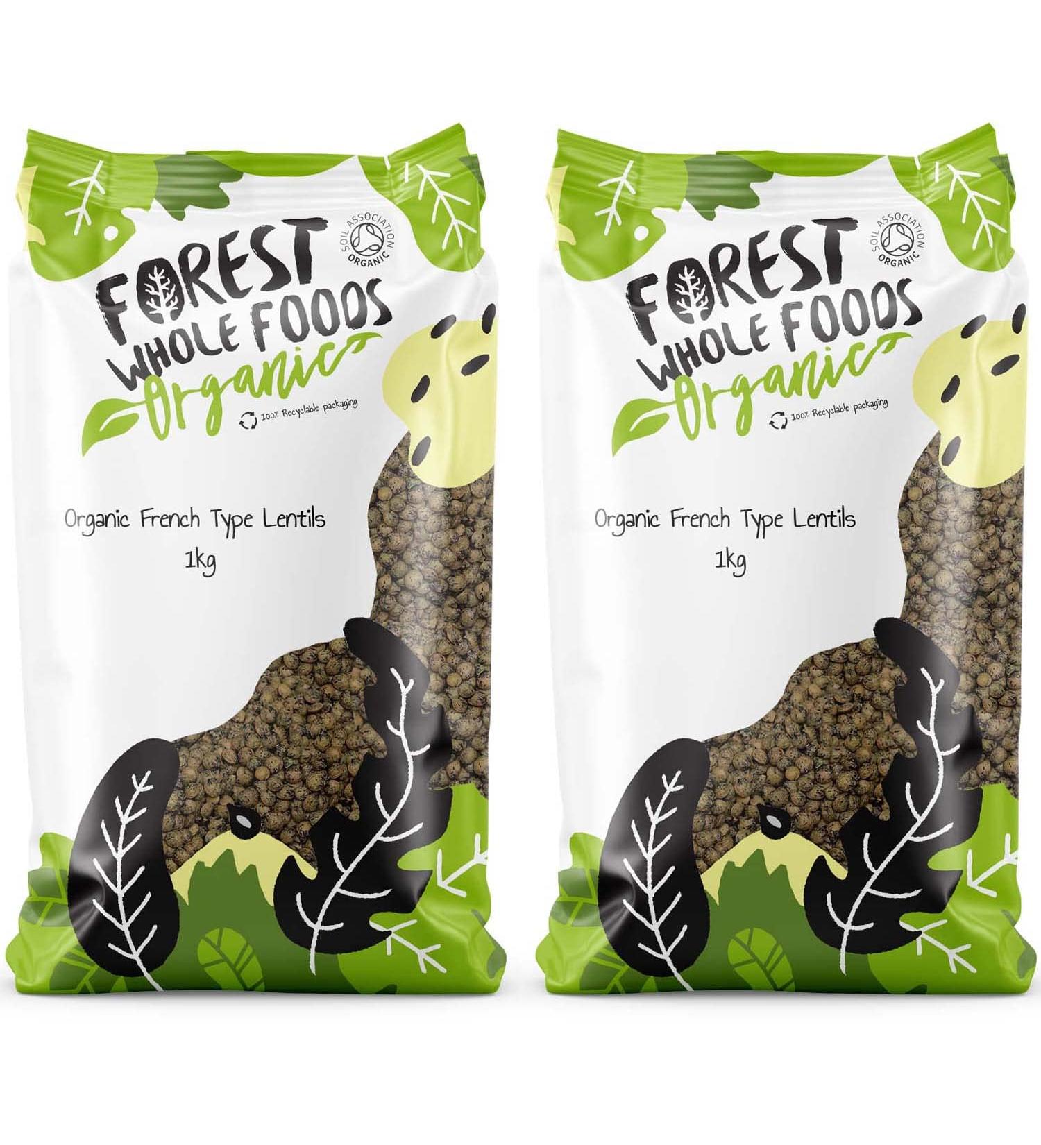Forest Whole Foods - Organic French Lentils (2kg)