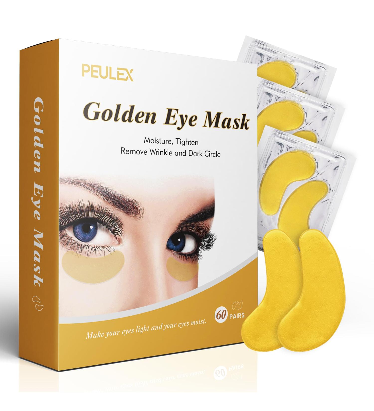Beauty Golden Under Eye Patches - 20 Pairs Collagen Mask for Dark Circles & Puffy Eyes | Revitalizing Skin Care Treatment - Buy Online on GoSupps.com