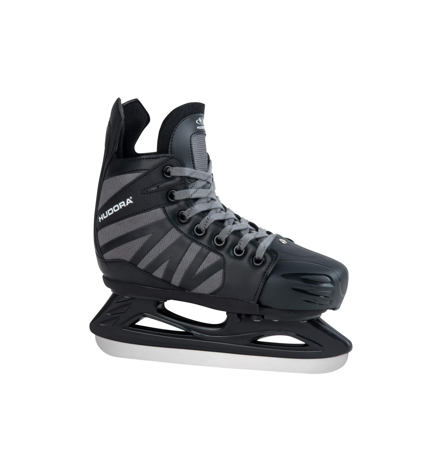 HUDORA Hockey Skates Power Play Black Size 28-31 36-39