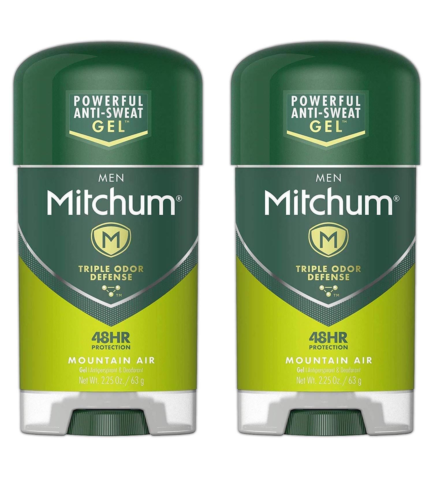 Mitchum Power Gel Mountain Air Anti-Perspirant Deodorant 2.25oz (Pack of 2) - Buy Online on GoSupps.com