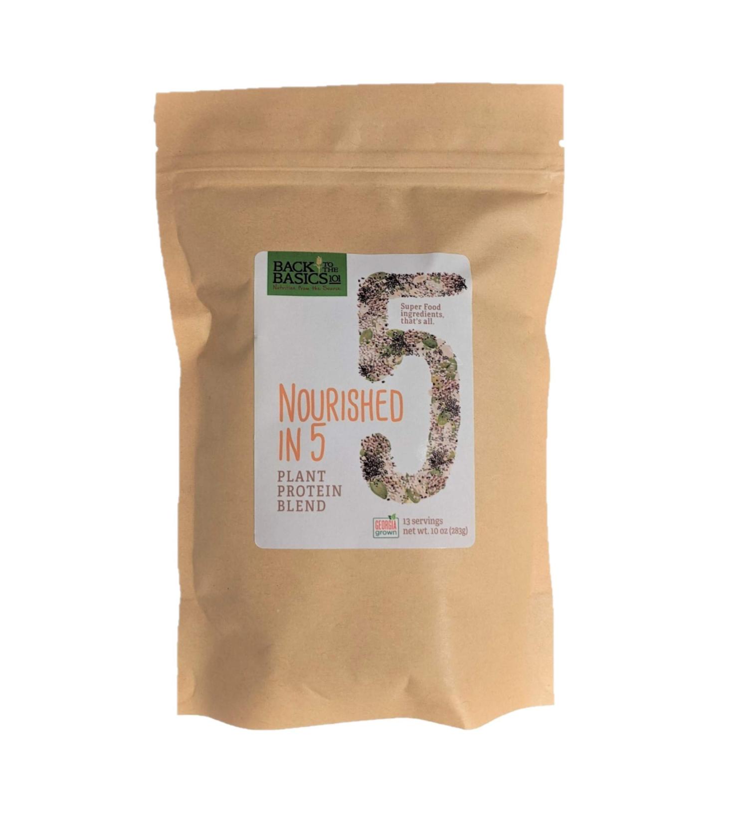 Organic 5 Superfood Seed Blend with Plant Proteins - Sunflower, Pumpkin, Quinoa, Chia, Hemp Seeds - Buy Online on GoSupps.com