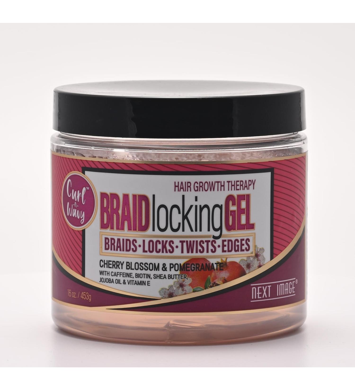 NEXT IMAGE Braid Locking Gel - Cherry Blossom & Pomegranate 16 oz | International Shipping Available - Buy Online on GoSupps.com