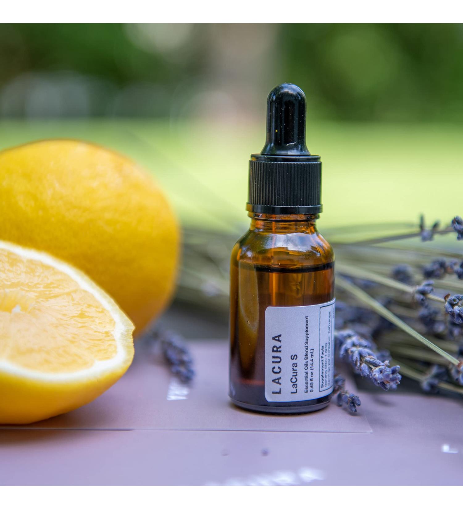 Lacura S Sleep Essential Oil Blend for Diffusers - Soothing Bergamot Thyme & Marjoram Oil for Home - Natural Aromatherapy for Relaxation Massage & Bath - 15ml - Buy Online on GoSupps.com