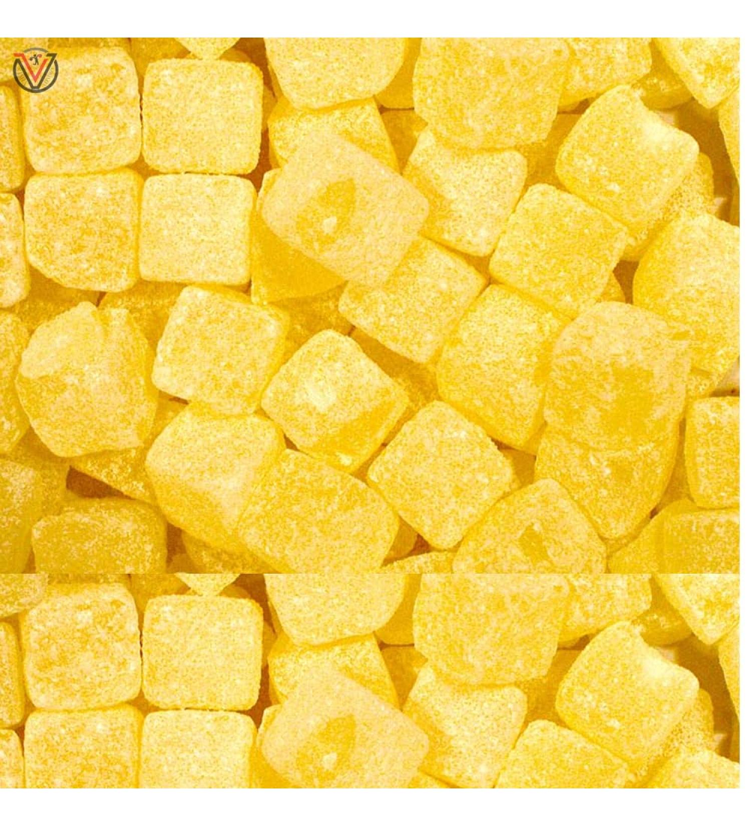 Cola & Pineapple Flavoured Cubes - Flavoured Boiled Sweets with a Chewy Centre (Pineapple 3kg)