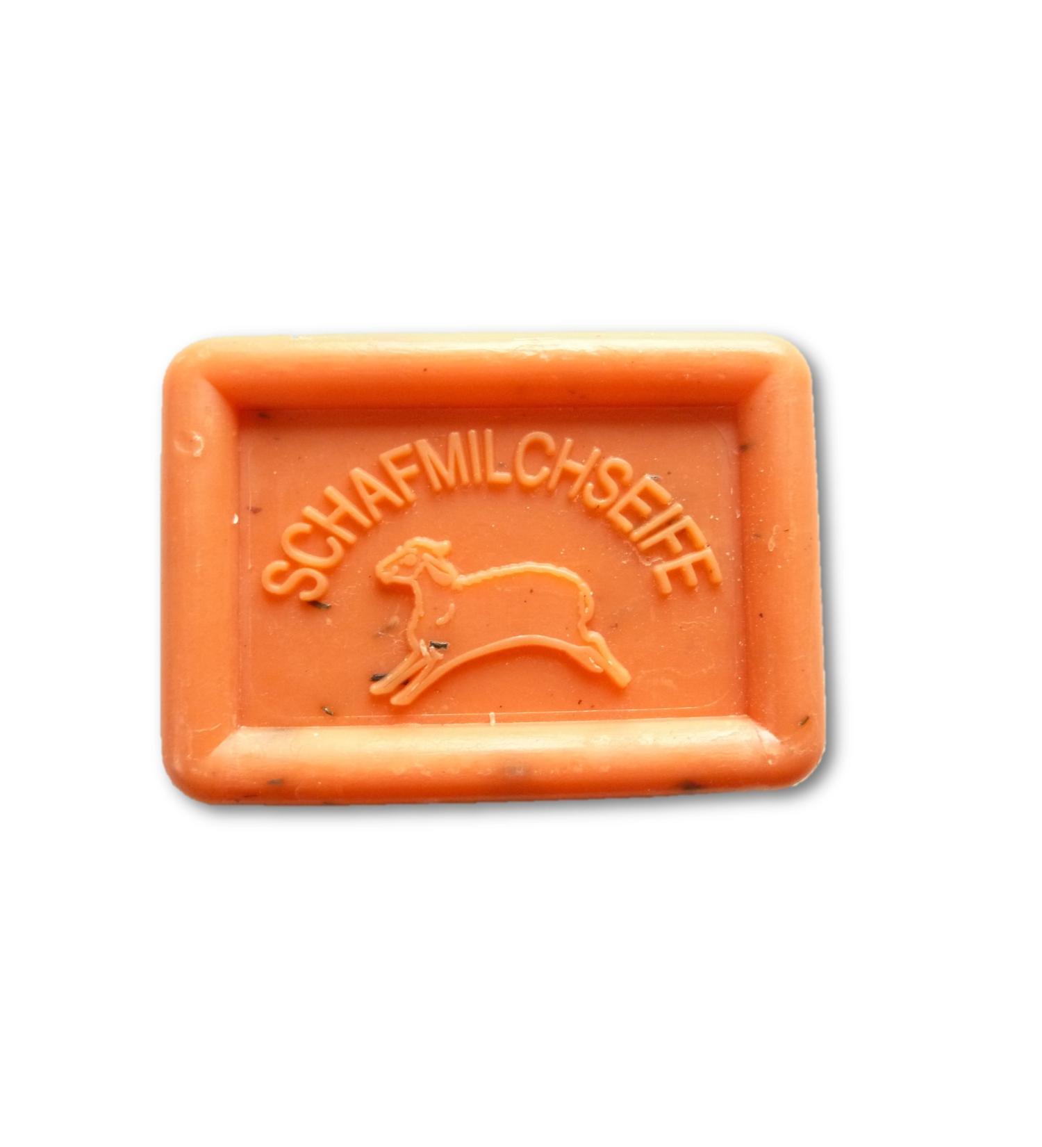 Einseifer Ovis Rectangular Sheep's Milk Soap Blood Orange 100g