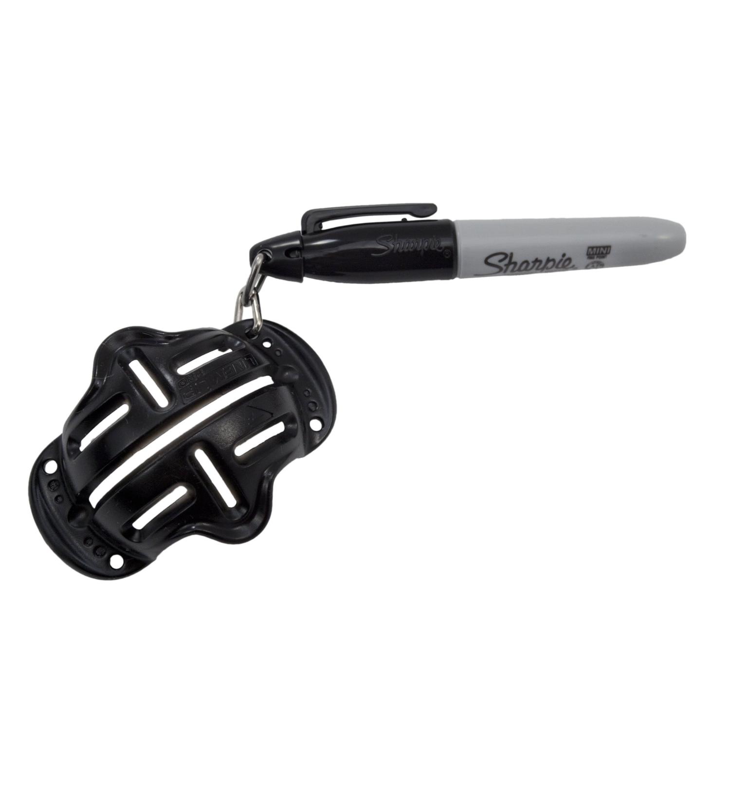Line M Up Pro Golf Ball Alignment Tool with Sharpie Mini - Precision Ball ID Tool - Buy Online on GoSupps.com