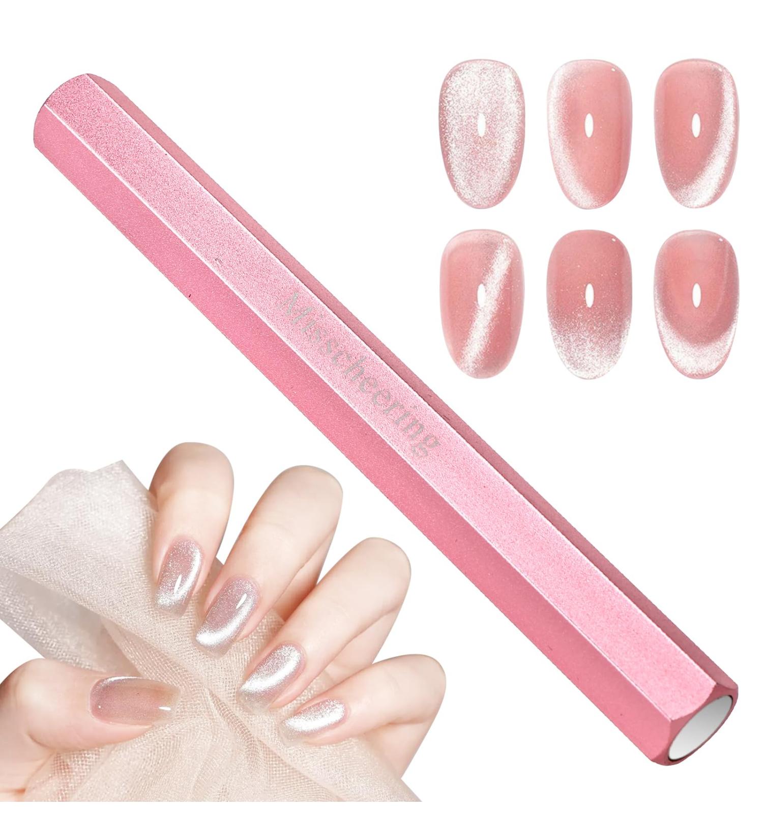 Cat Eye Magnet for Nails - Double-Head Gel Nail Polish Tool | 3D Magnetic Wand for DIY Nail Art & Salon Manicure | International Shipping Available - Buy Online on GoSupps.com