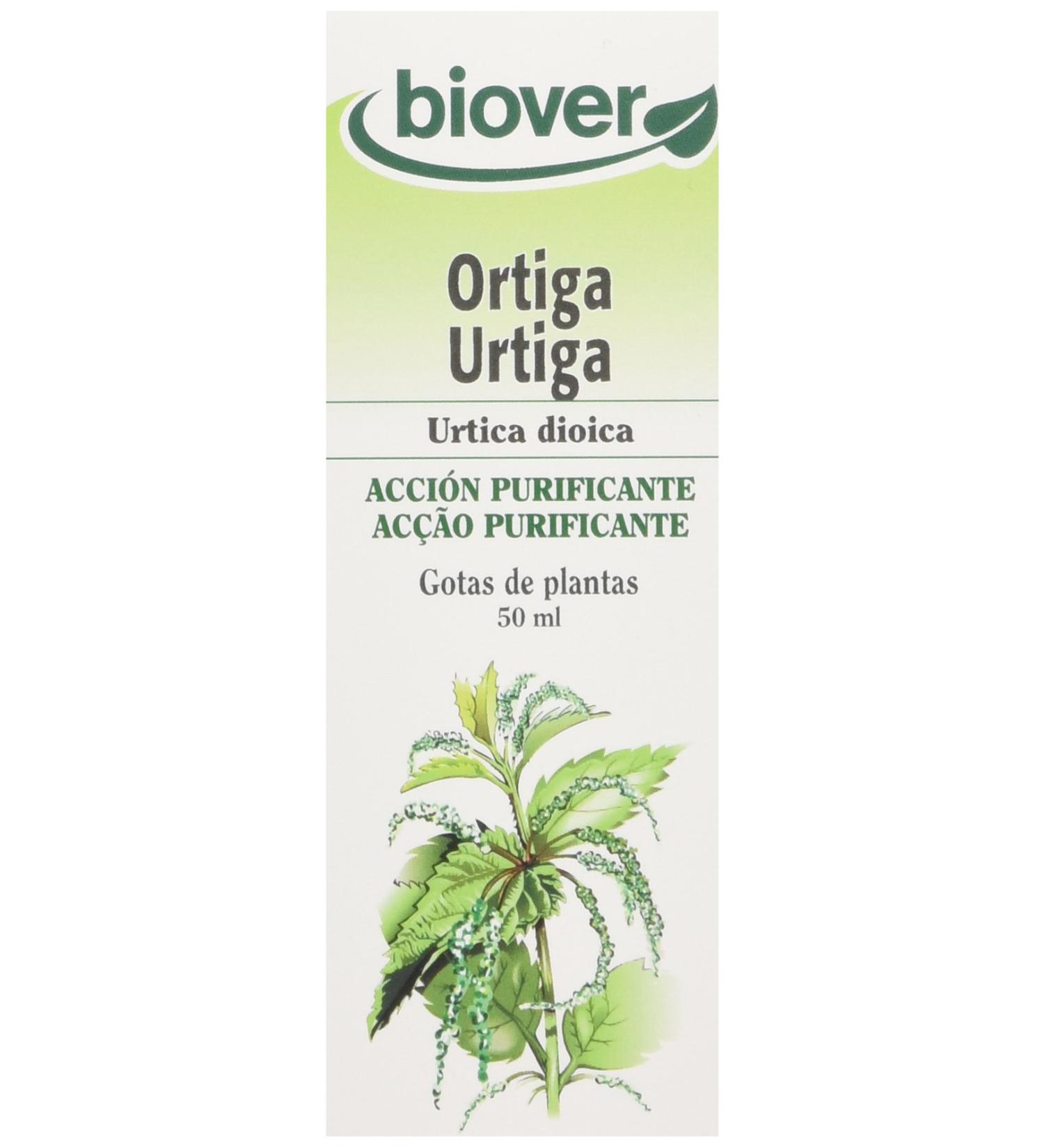 Biover - Organic Liquid Extract Urtica dioica - 50 ml - Buy Online on GoSupps.com