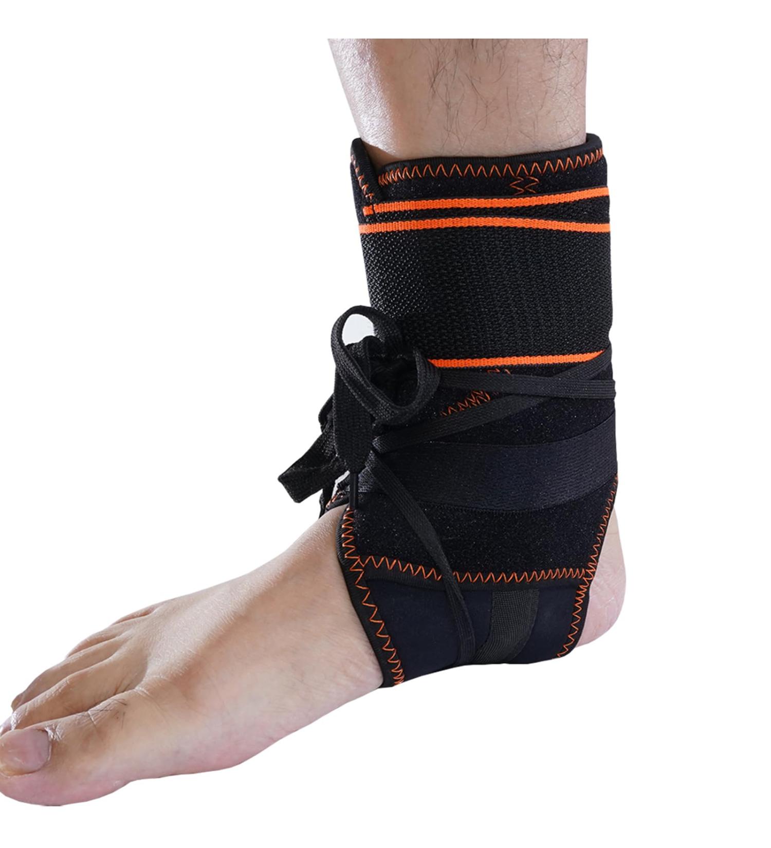 Buy Adjustable Ankle Brace for Sports & Recovery | Ankle Stabilizer for Men & Women | Perfect for Running Basketball & Volleyball - Buy Online on GoSupps.com