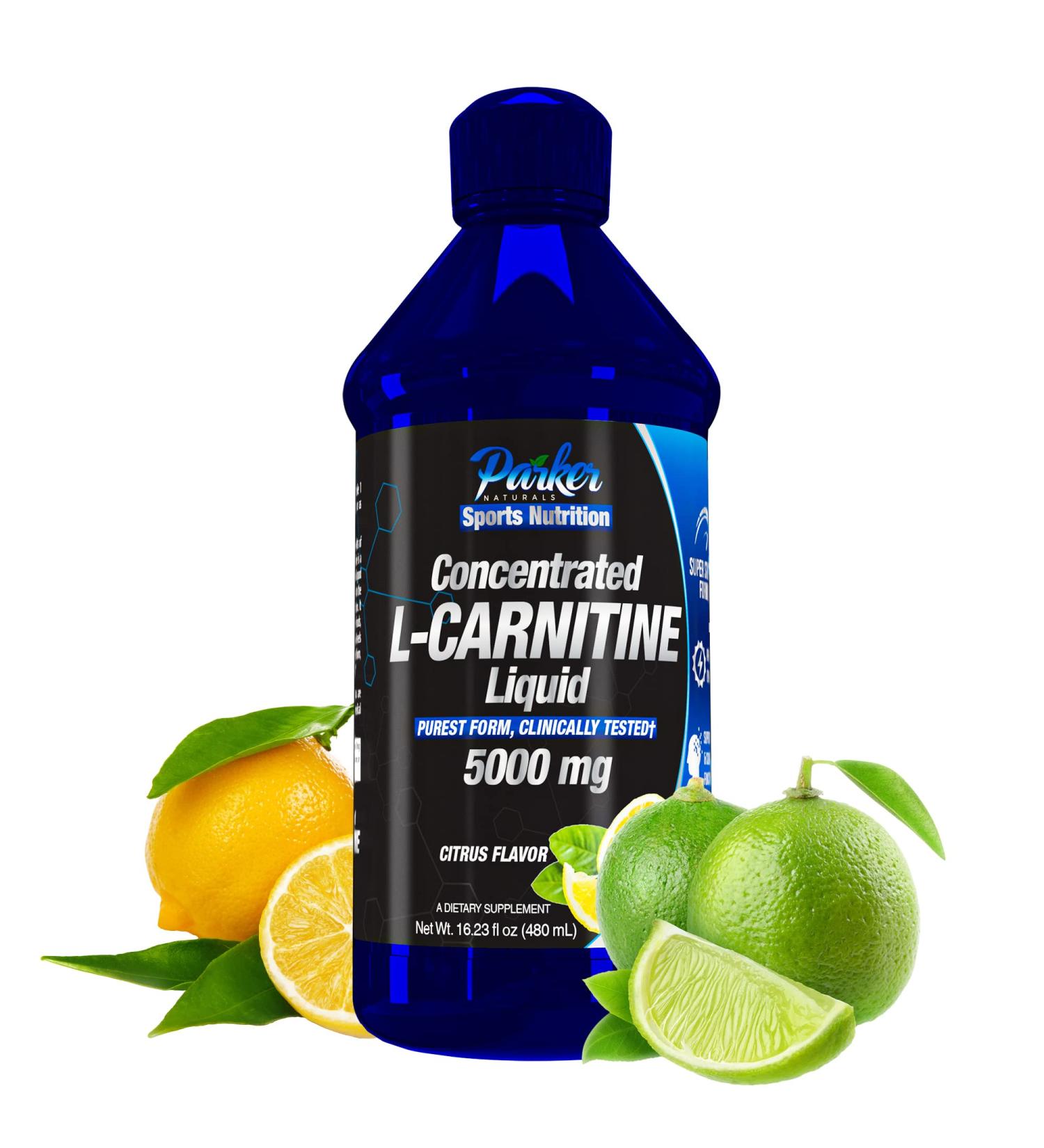 L-Carnitine 5000 Mg Liquid Dietary Supplement - 16 Oz - Orange Pineapple Flavor - Strongest on Amazon - Premium L Carnitine Formula - Buy Online on GoSupps.com