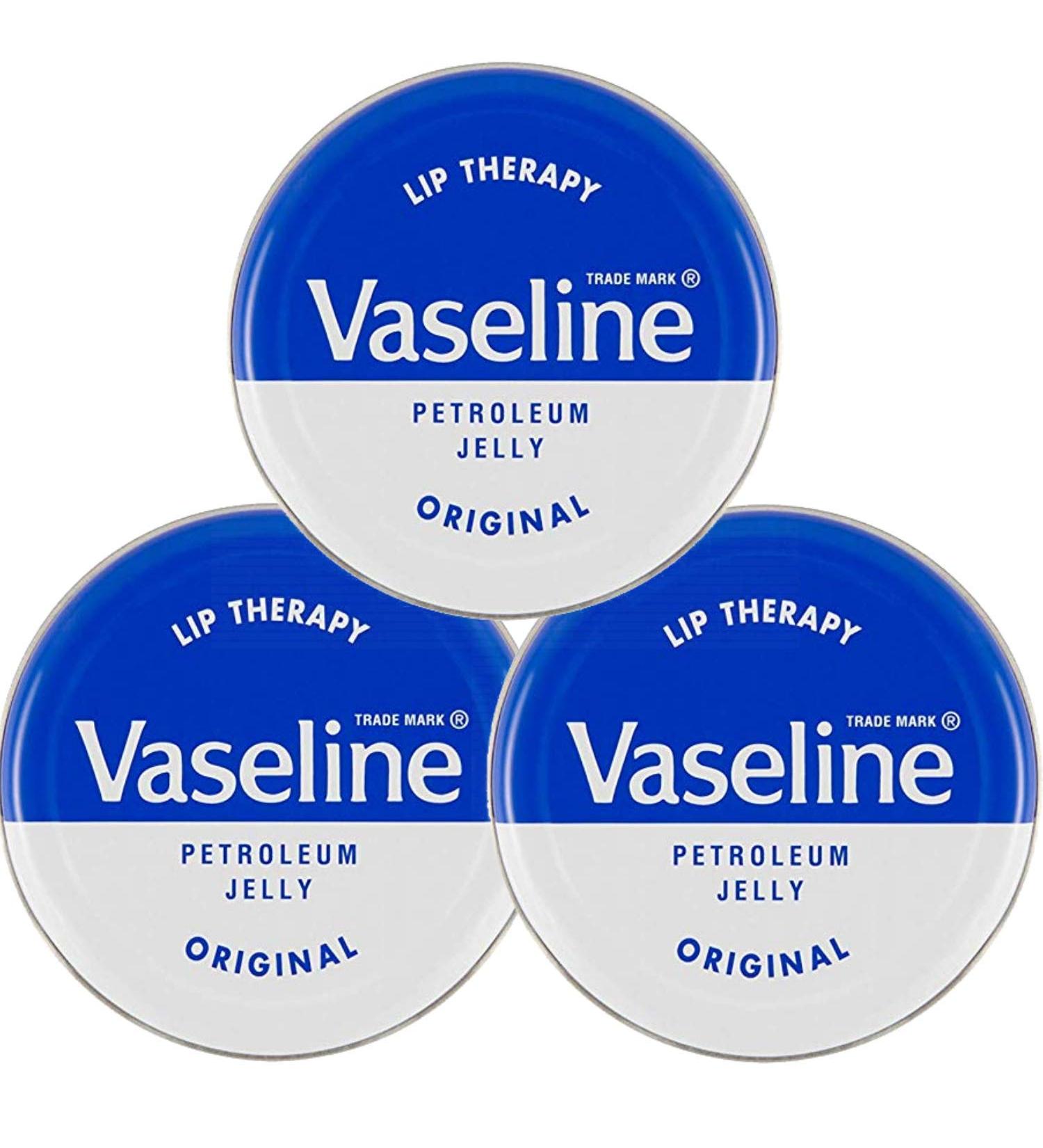 Lip Therapy Petroleum Jelly Original - 0.7 Oz / 20g x 3 Pack - Buy Online on GoSupps.com
