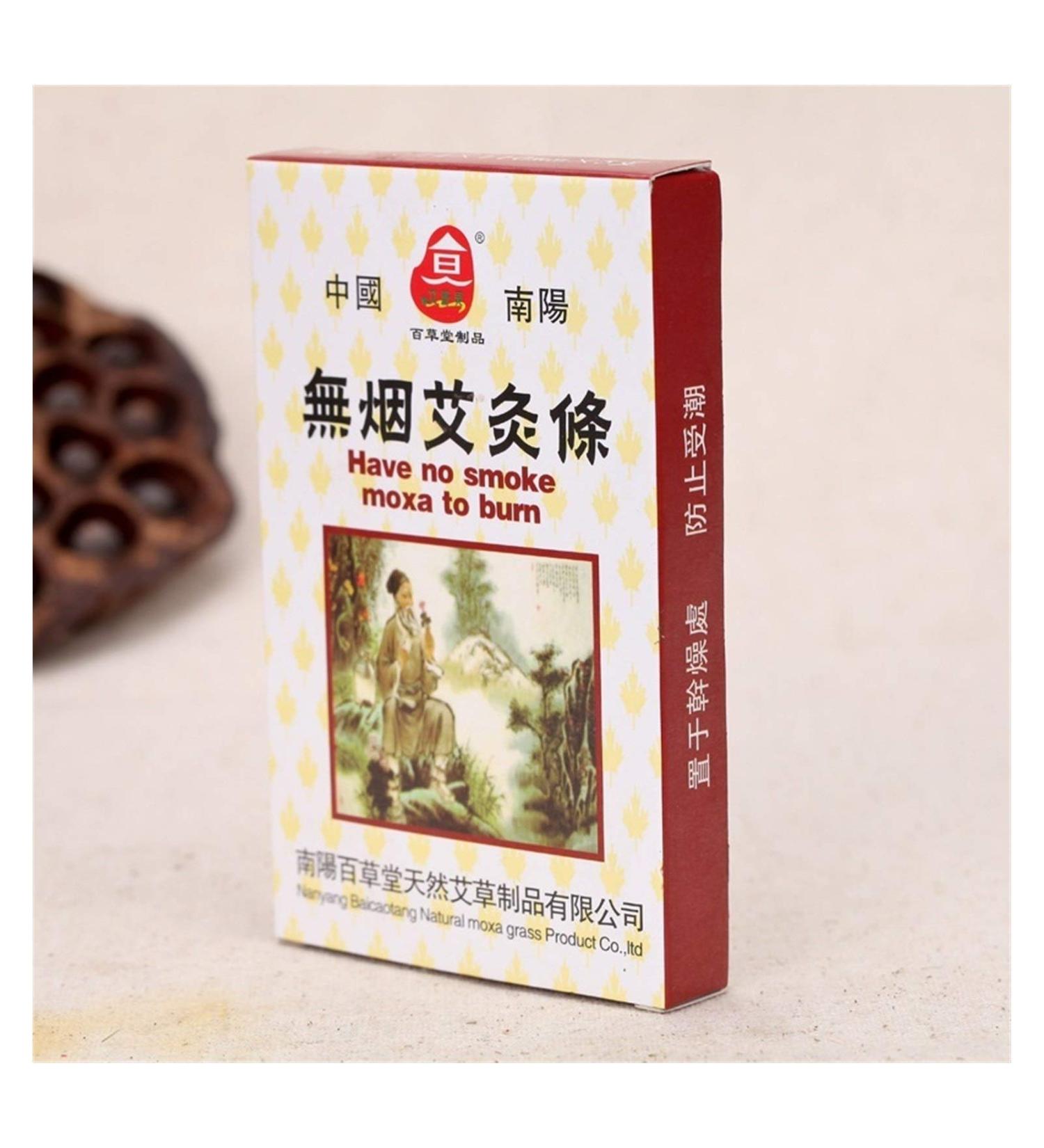 Buy Smoke-Free Moxa Rolls - 3 Pieces of Pure Moxa Sticks for Moxibustion - 14mm x 110mm Smokeless Moxa Coal Stripes - Buy Online on GoSupps.com