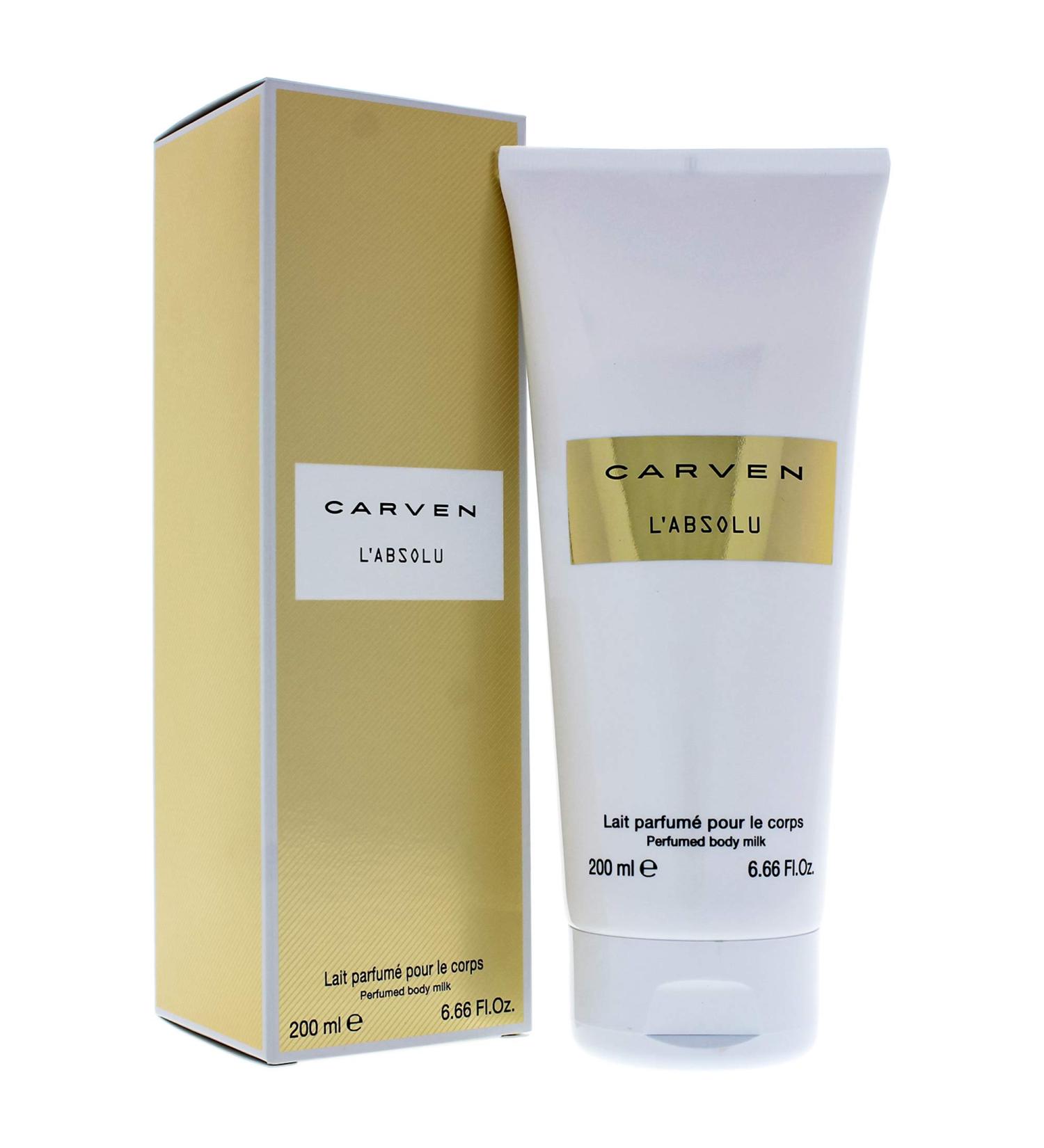 Carven L'Absolu Perfumed Body Milk 6.66 Fl Oz - Luxurious Moisturizing Fragrance | International Shipping Available - Buy Online on GoSupps.com