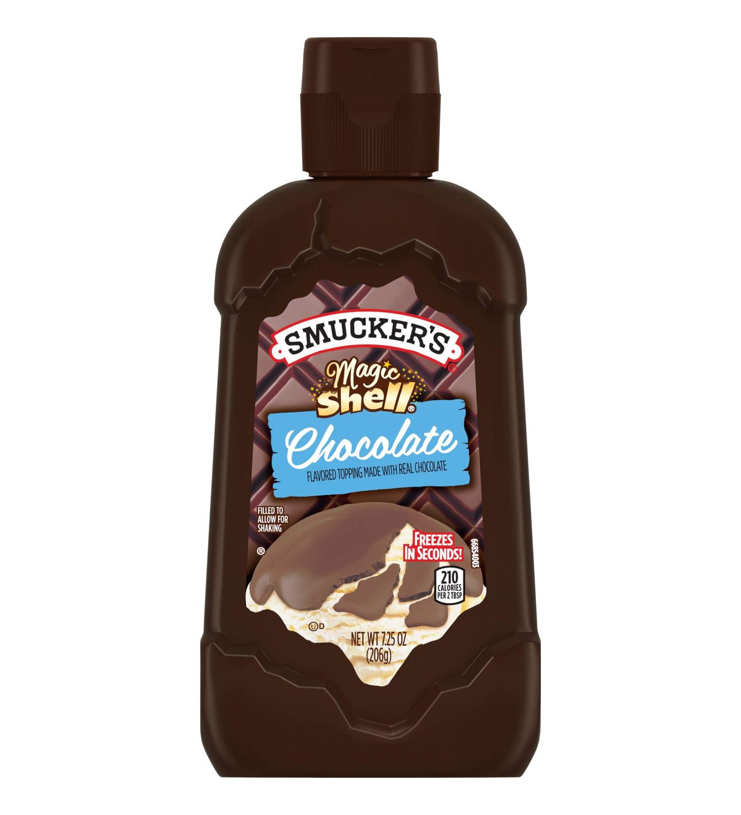 Smucker's Magic Shell Chocolate Topping 7.25 oz (Pack of 8) - Delicious Ice Cream Topping - Buy Online on GoSupps.com
