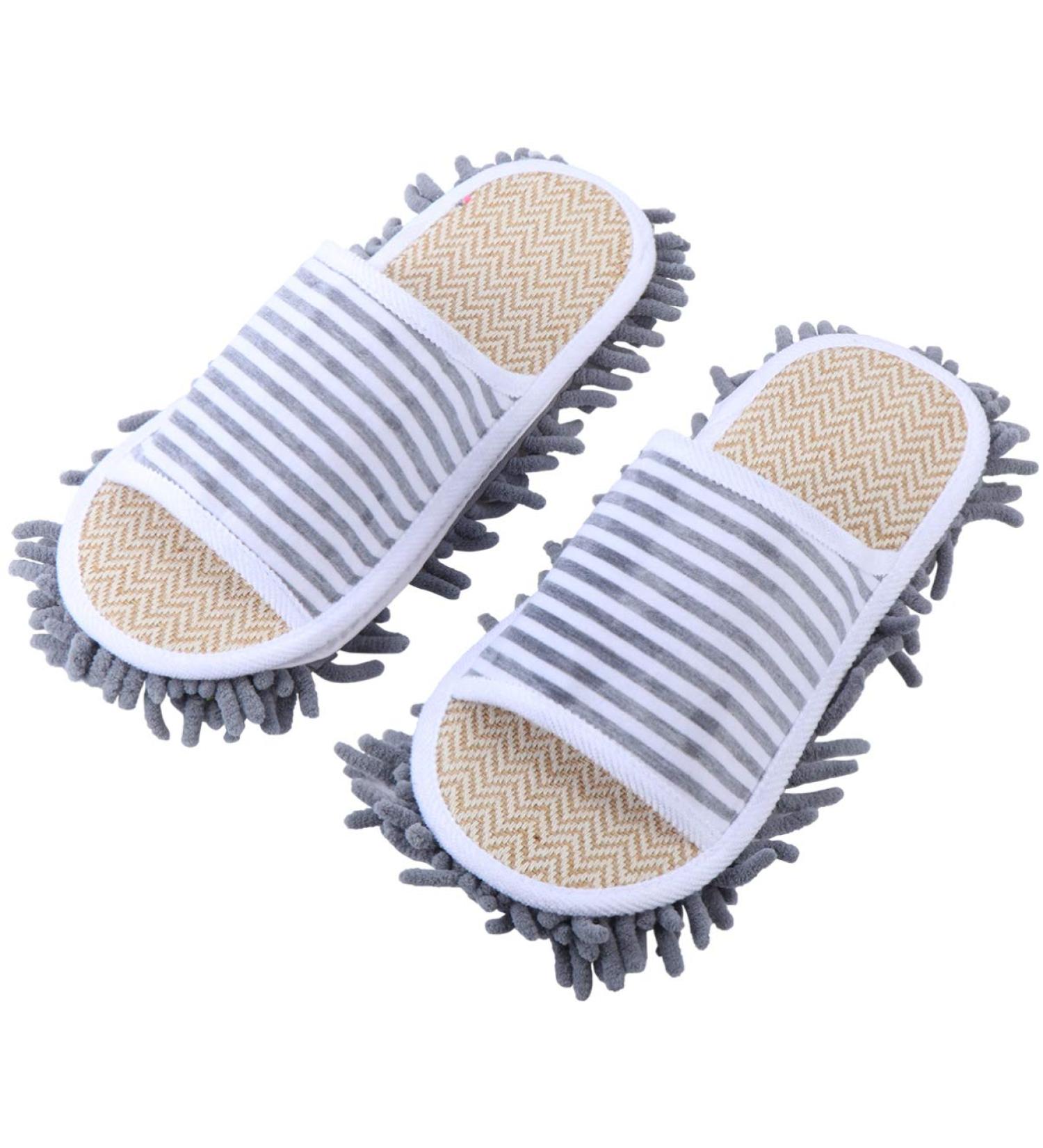 Buy Healifty Women's Grey Cloth Slippers - Comfy & Stylish Floor Shoes for International Shipping - Buy Online on GoSupps.com