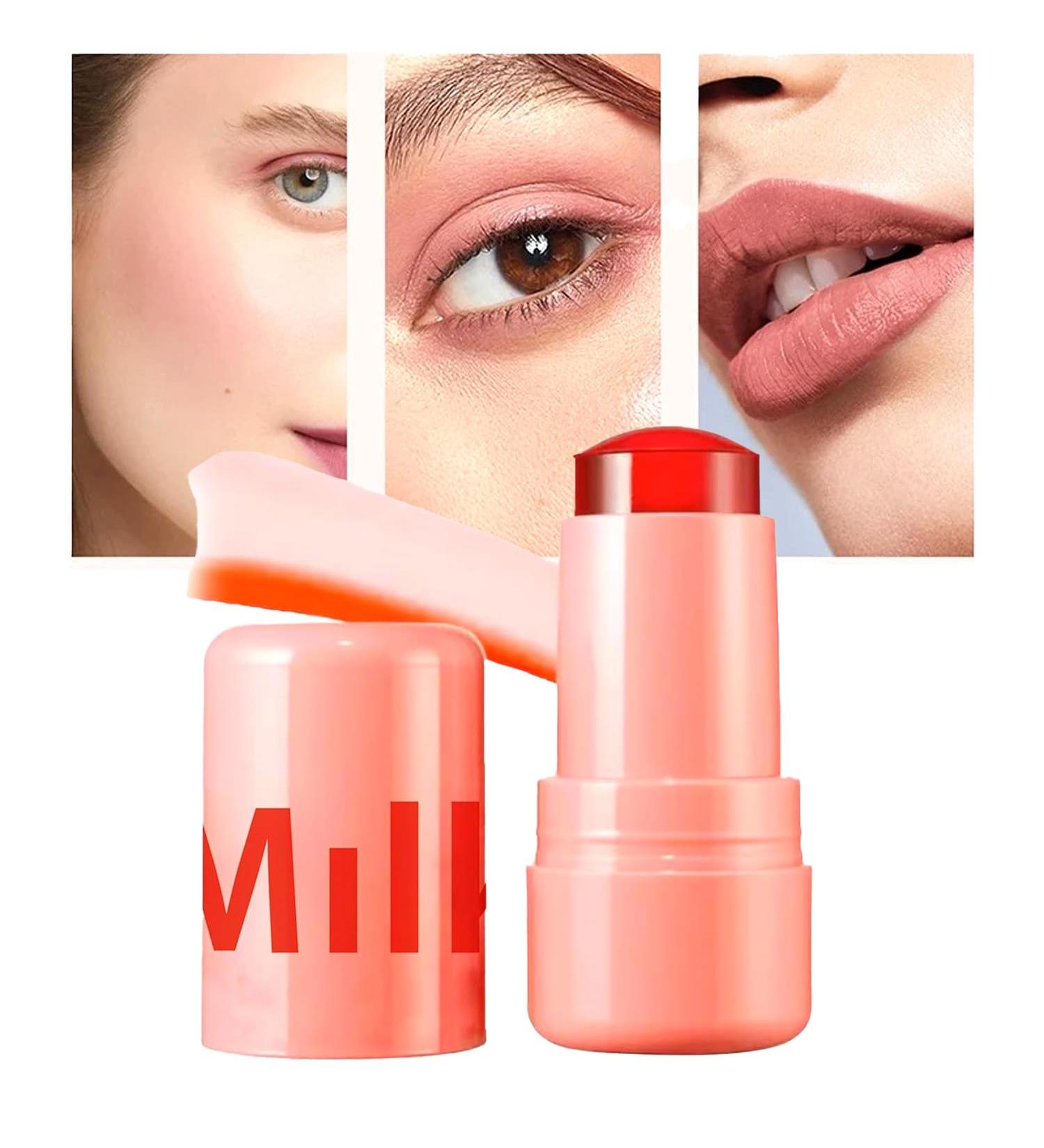 Beneath Lipstick Cooling Water Jelly Lip Stain & Cheek Stain | Long-Lasting Waterproof Pink Lip & Blush 2-in-1 for Women (Coral) - International Shipping Available - Buy Online on GoSupps.com