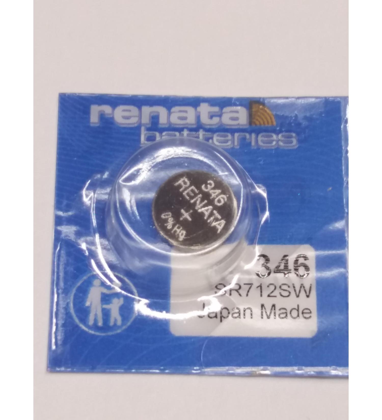 Buy Renata Single Watch Battery 346/SR712 SW - Swiss Made 1.55V | Reliable International Shipping - Buy Online on GoSupps.com