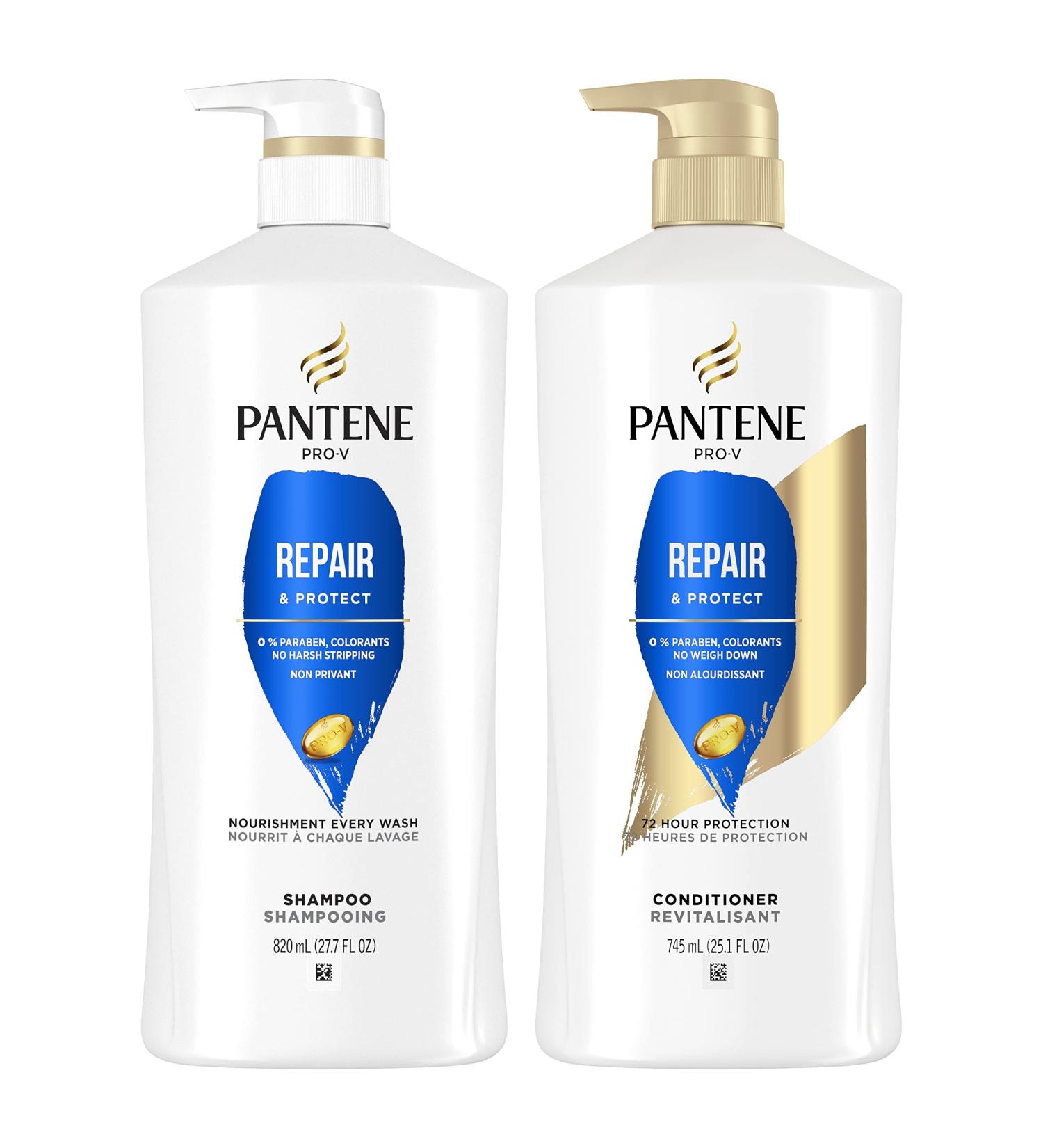 Pantene Repair & Protect Shampoo, Conditioner, and Hair Treatment Set - Safe for Color-Treated Hair - Buy Online on GoSupps.com