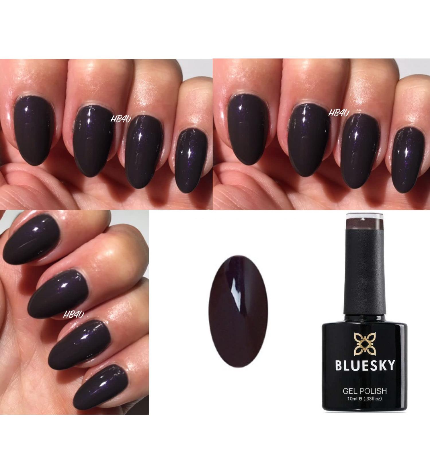Bluesky Gel Polish Brown with a Purple Cast Nail Gel Polish UV LED Soak Off 10ml A30 - Buy Online on GoSupps.com